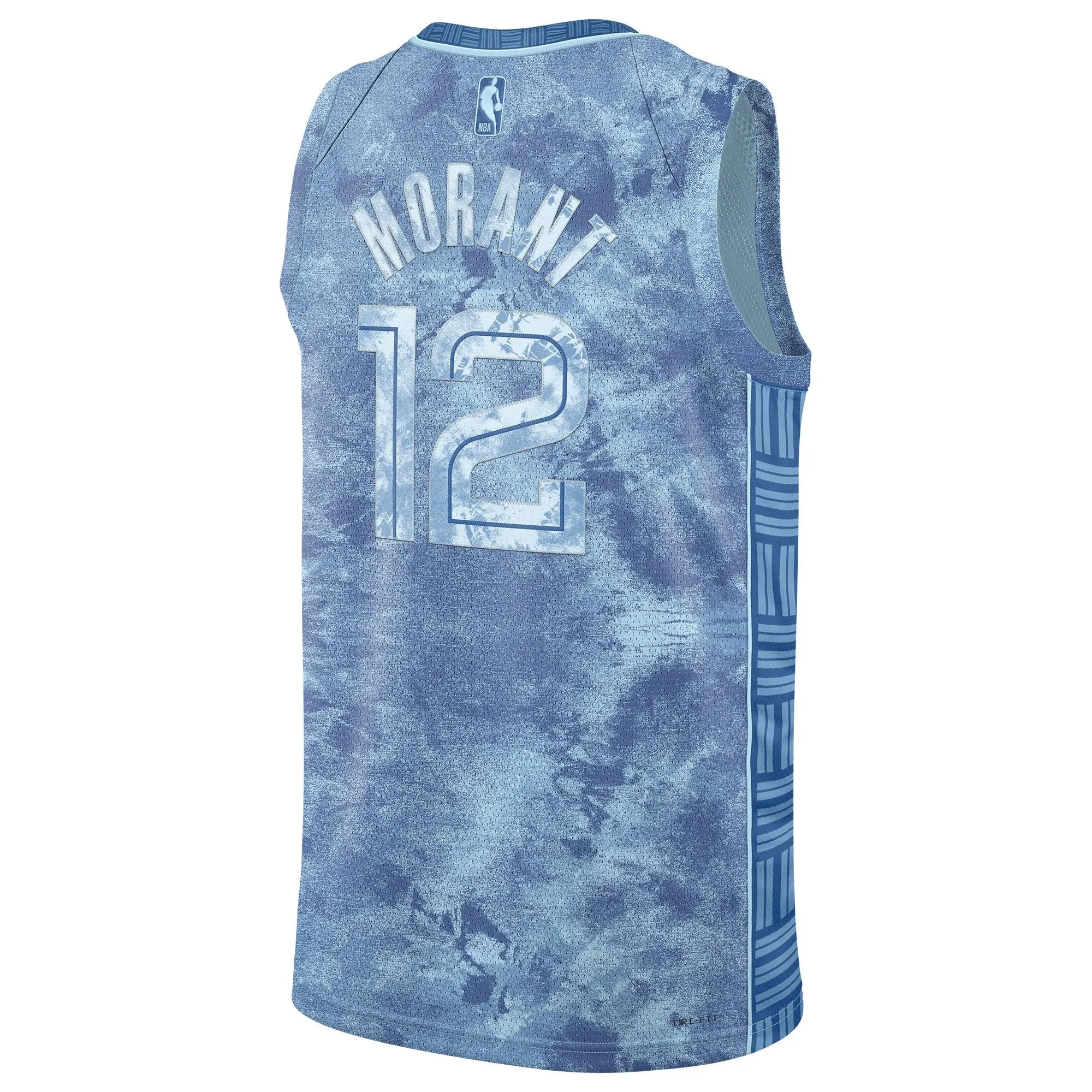 Ja Morant Memphis Grizzlies  Unisex Select Series Swingman Jersey - Light Blue