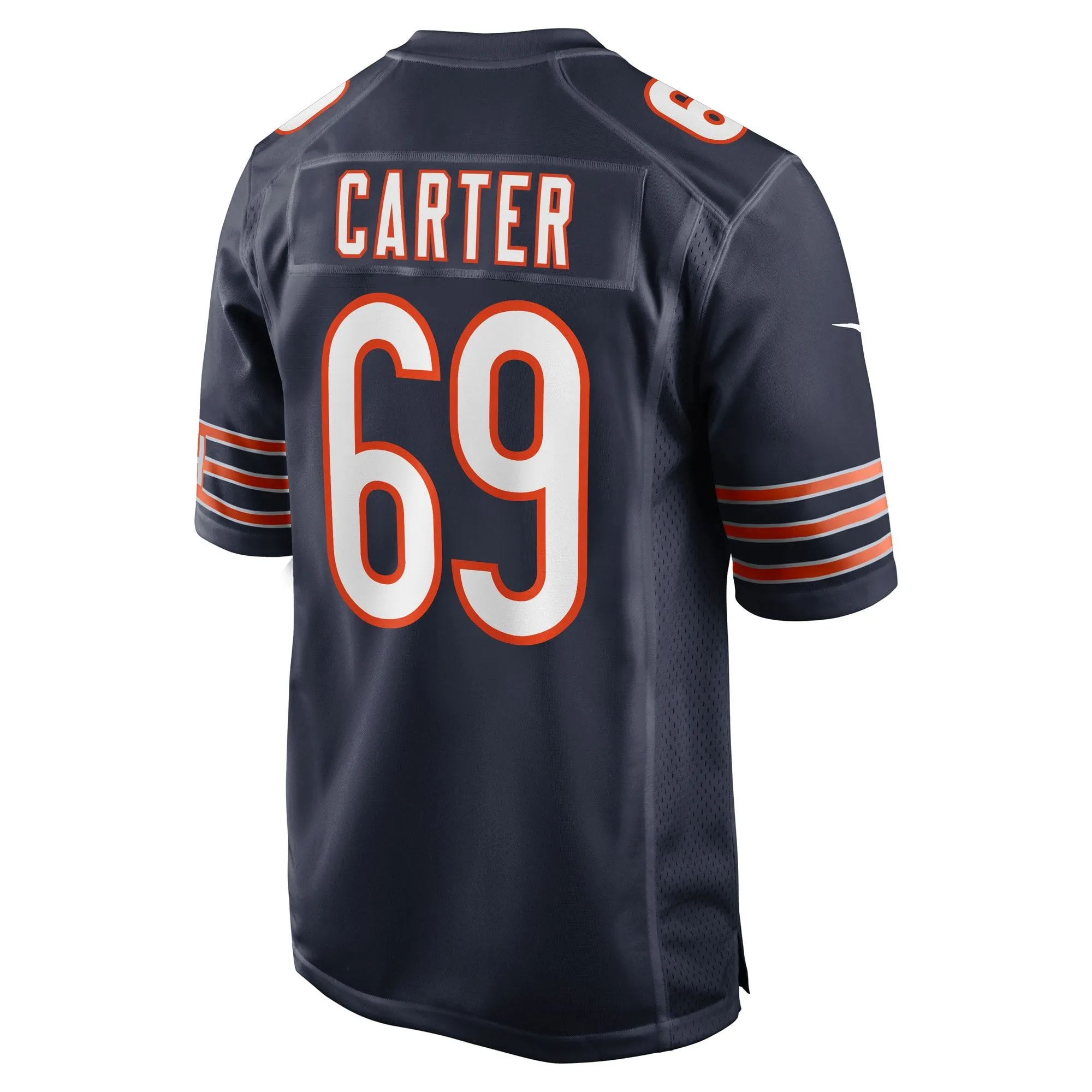 Ja'Tyre Carter Chicago Bears  Game Player Jersey - Navy