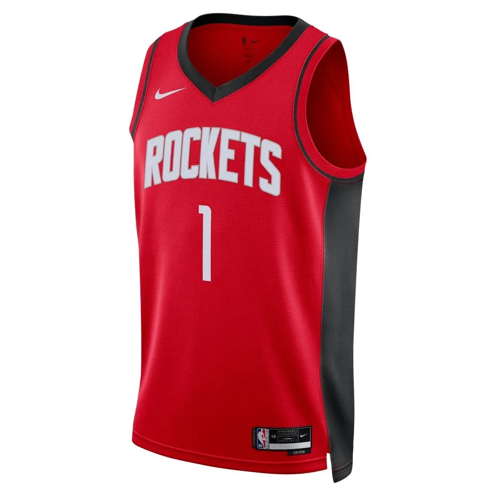 Jabari Smith Jr. Houston Rockets  Unisex 2022 NBA Draft First Round Pick Swingman Jersey - Icon Edition - Red