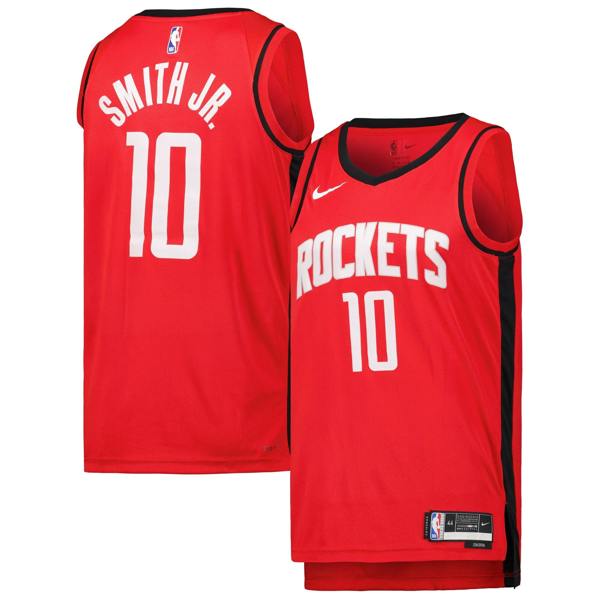 Jabari Smith Jr. Houston Rockets  Unisex Swingman Jersey - Icon Edition - Red