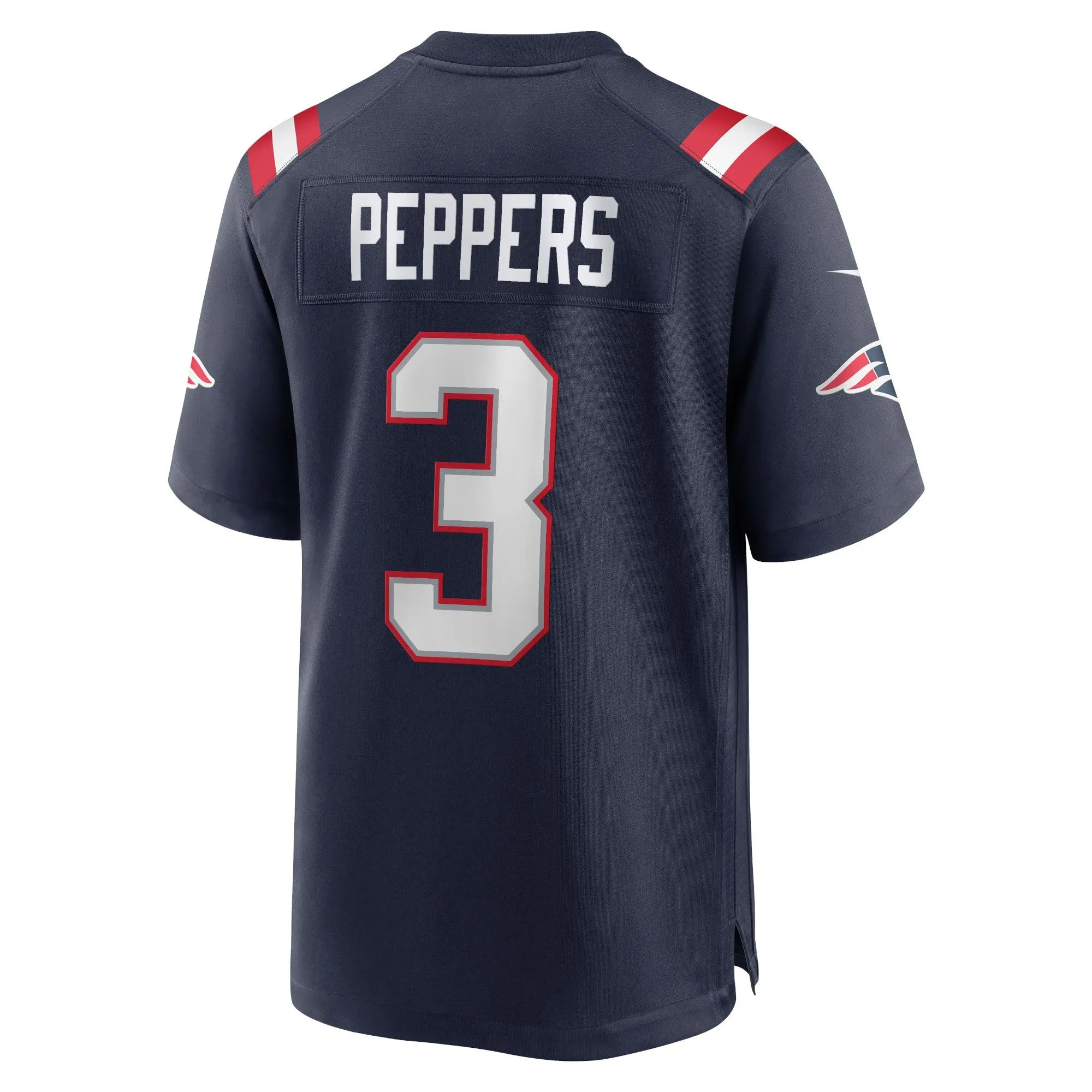 Jabrill Peppers New England Patriots  Game Jersey - Navy