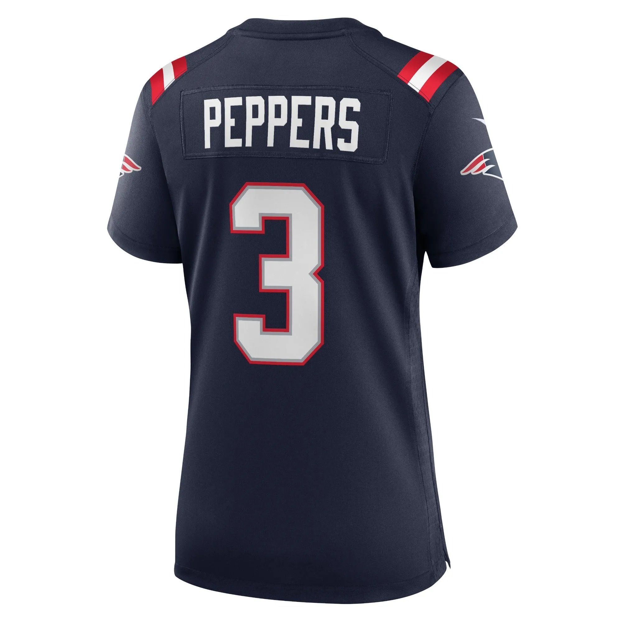 Jabrill Peppers New England Patriots  Women's Game Jersey - Navy