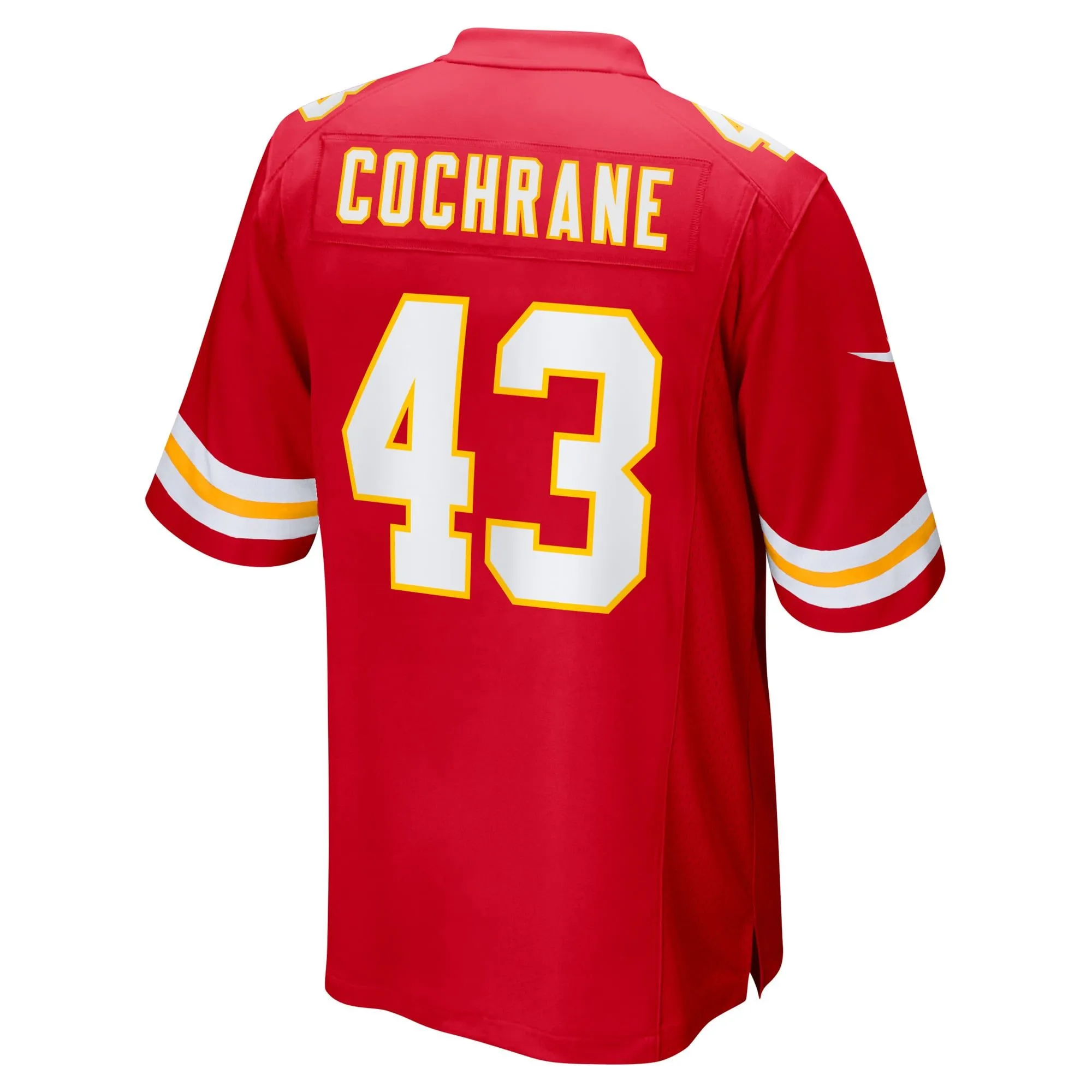 Jack Cochrane Kansas City Chiefs  Game Player Jersey - Red