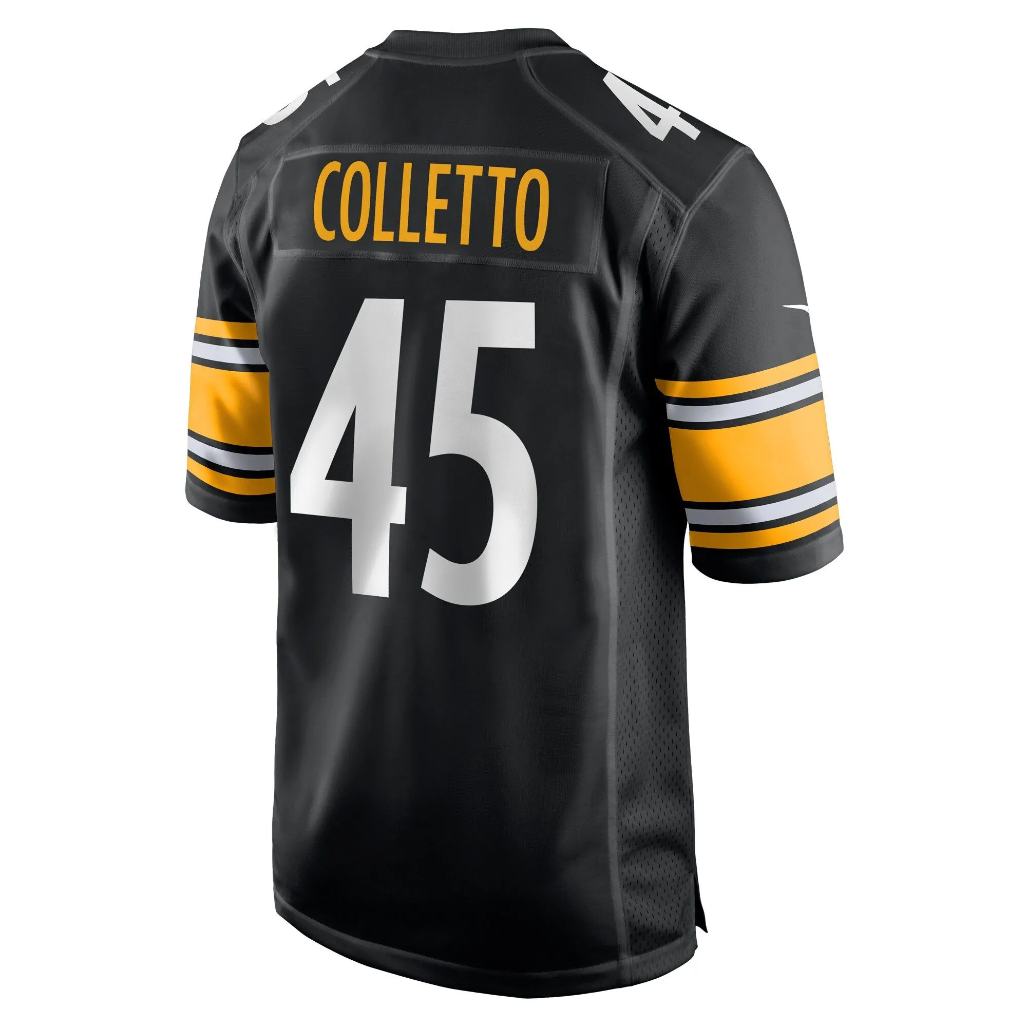 Jack Colletto Pittsburgh Steelers   Game Jersey -  Black