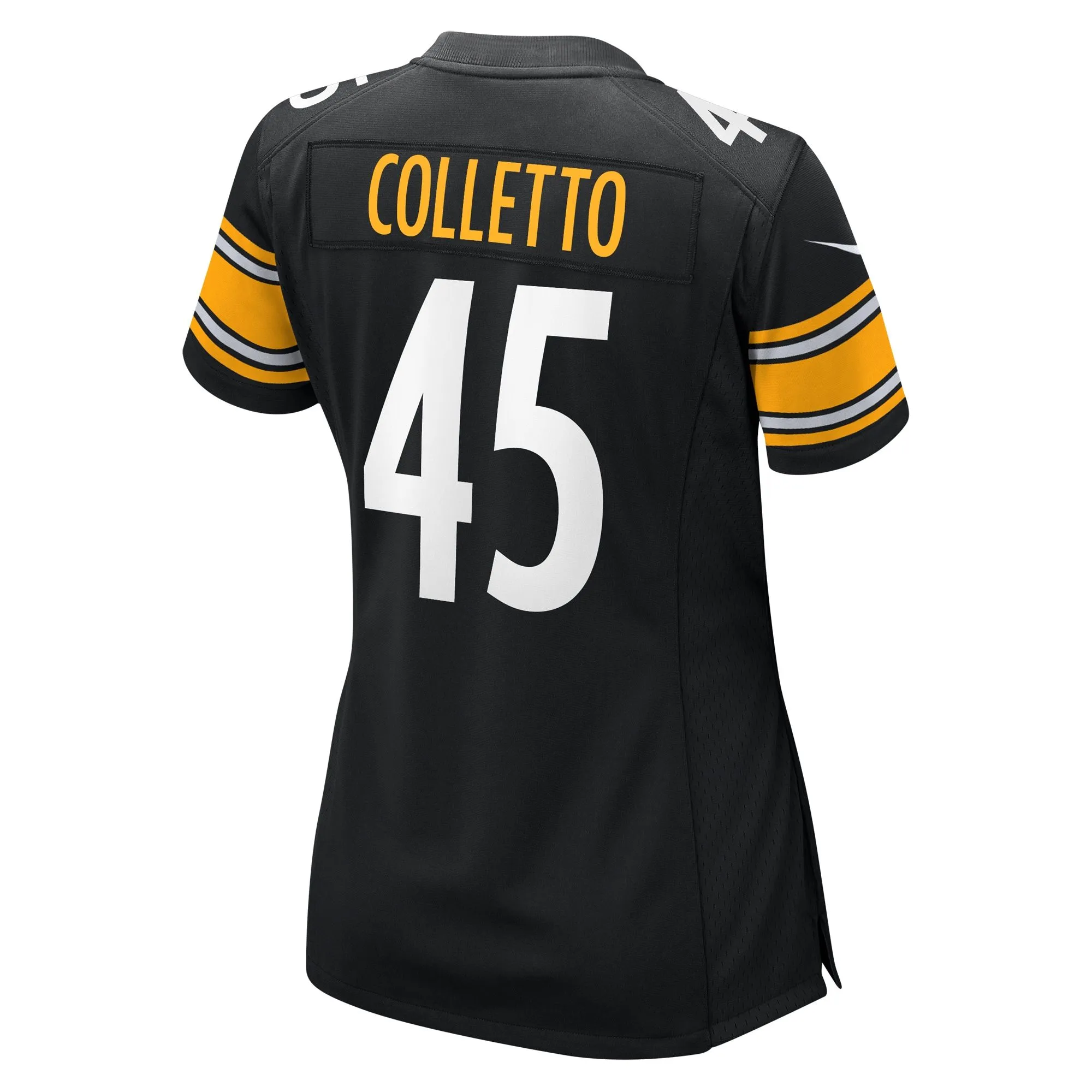 Jack Colletto Pittsburgh Steelers  Women's  Game Jersey -  Black