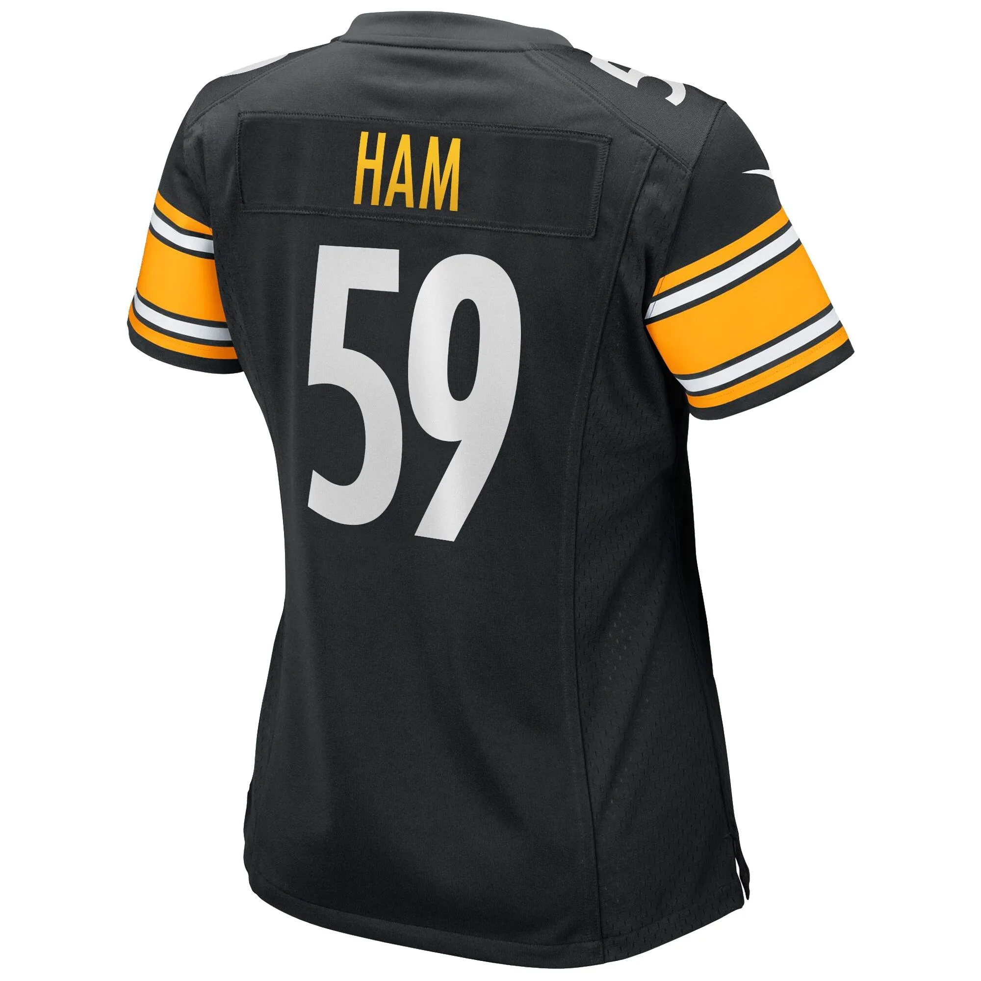 Jack Ham Pittsburgh Steelers  Women's Game Retired Player Jersey - Black