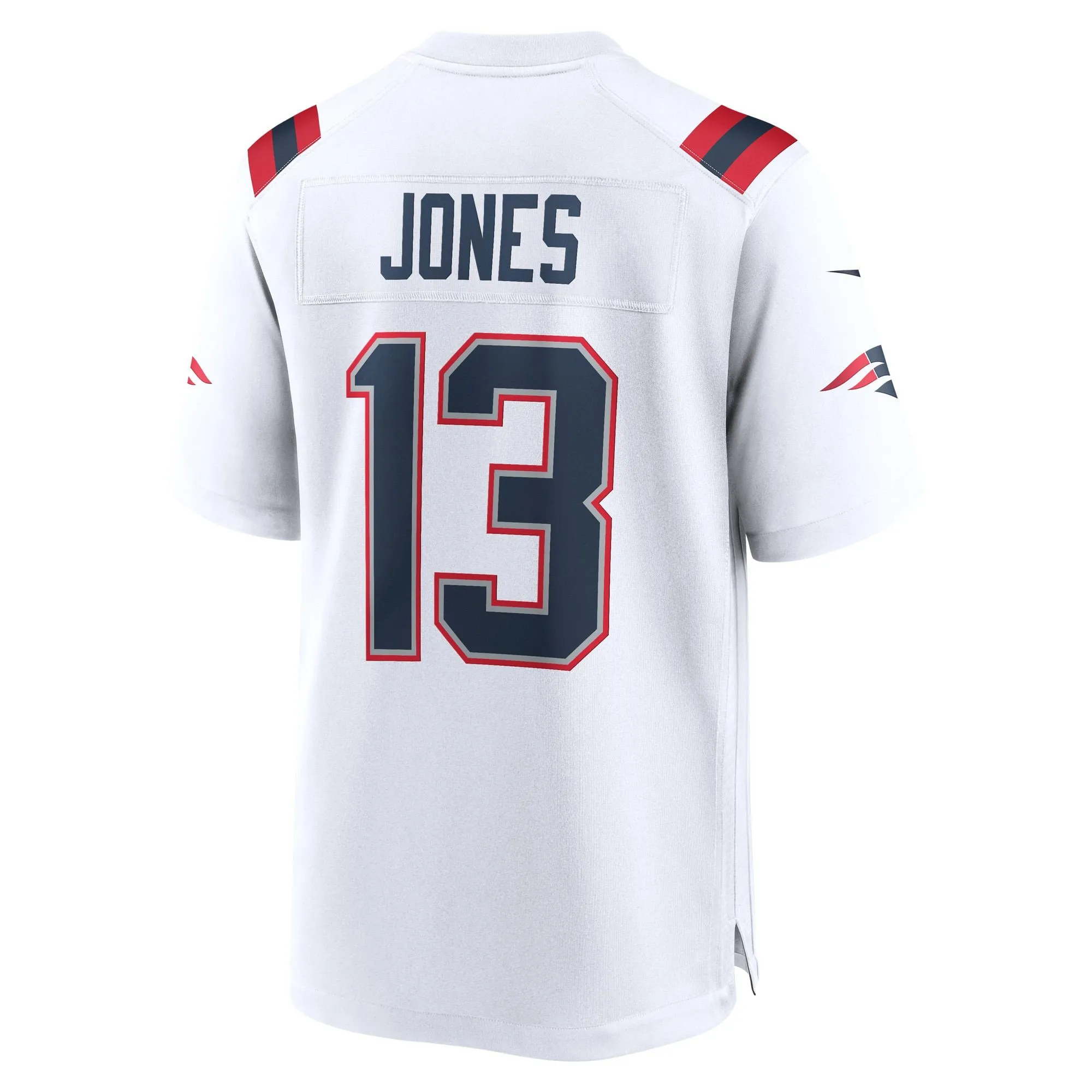 Jack Jones New England Patriots  Game Player Jersey - White