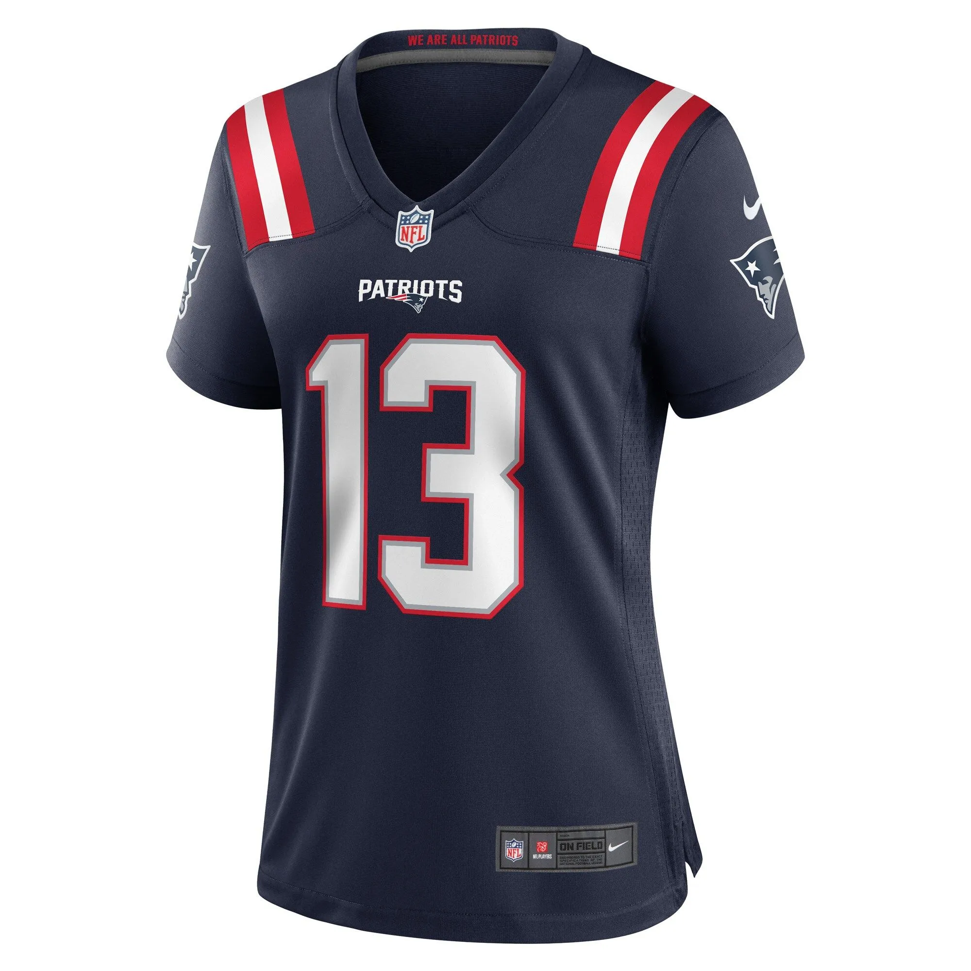 Jack Jones New England Patriots  Women's Game Player Jersey - Navy