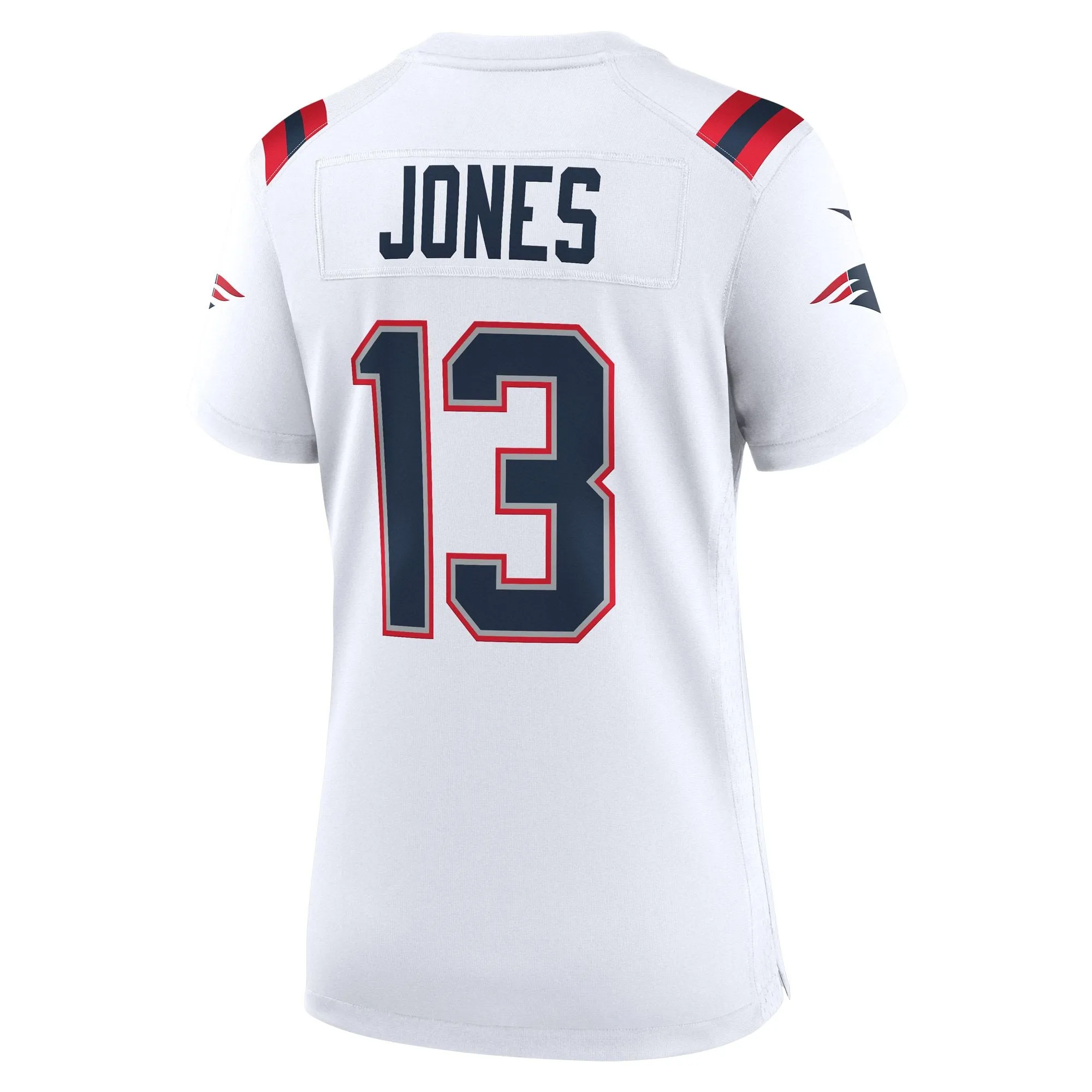 Jack Jones New England Patriots  Women's Game Player Jersey - White