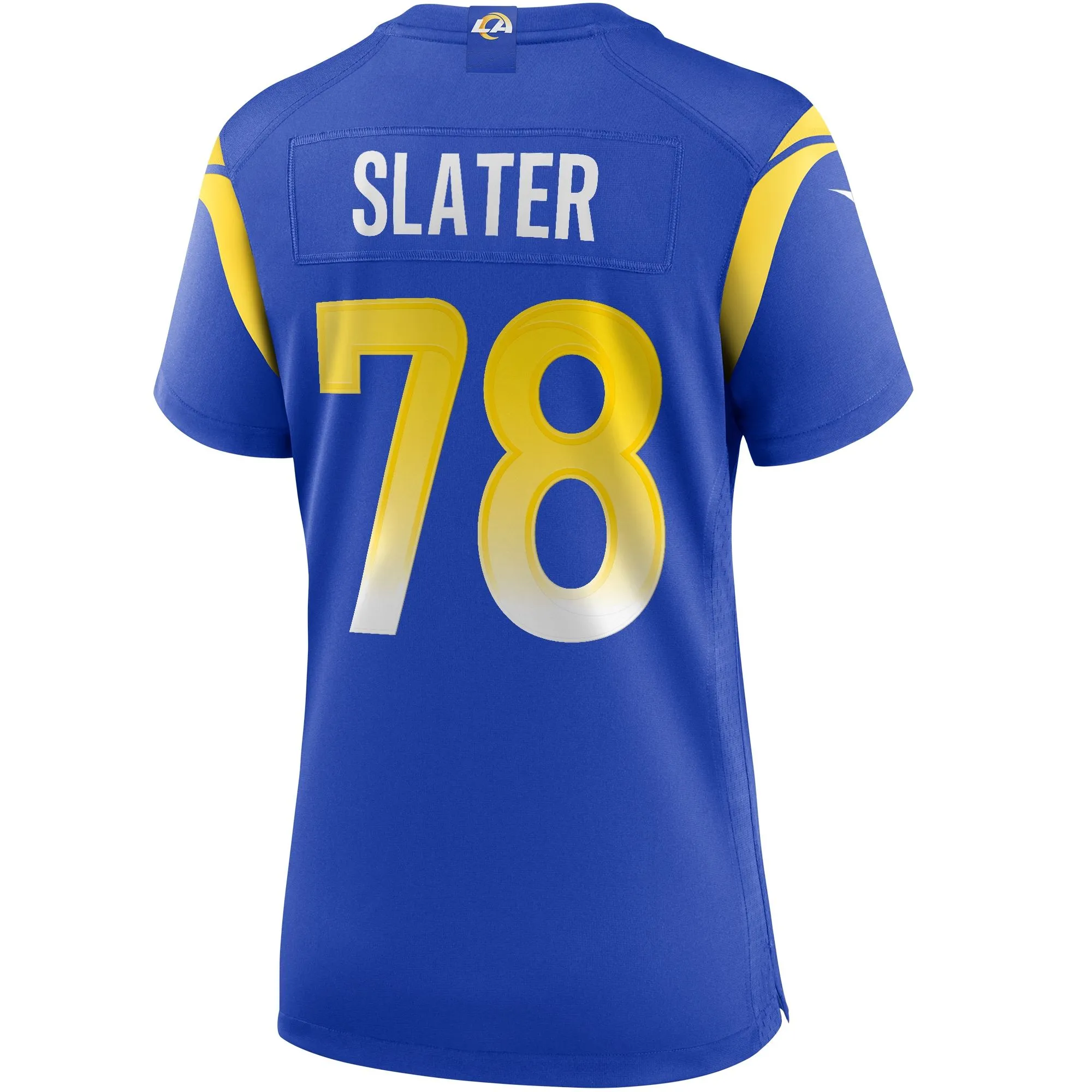 Jackie Slater Los Angeles Rams  Women's Game Retired Player Jersey - Royal