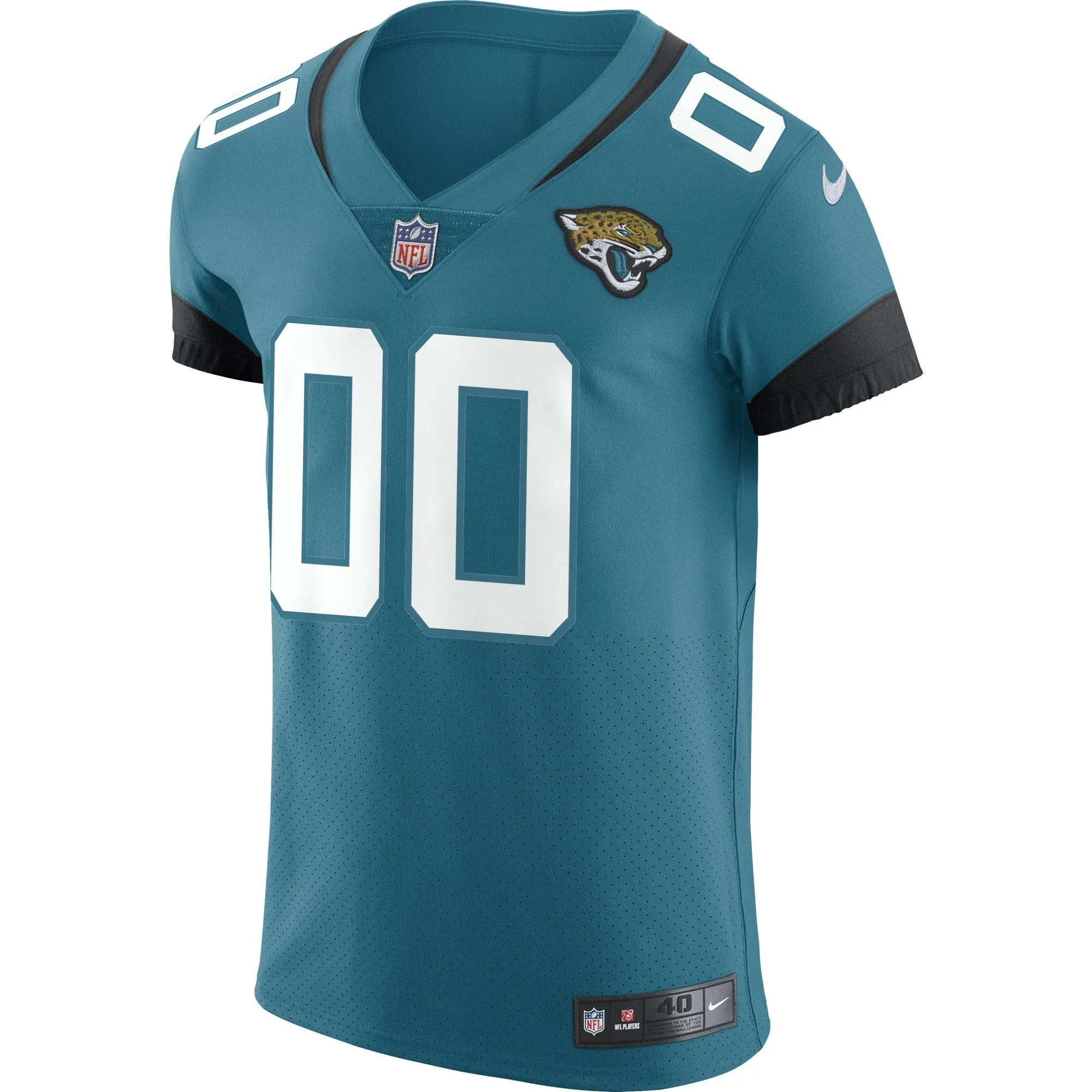 Jacksonville Jaguars  Vapor Untouchable Elite Custom Jersey - Teal