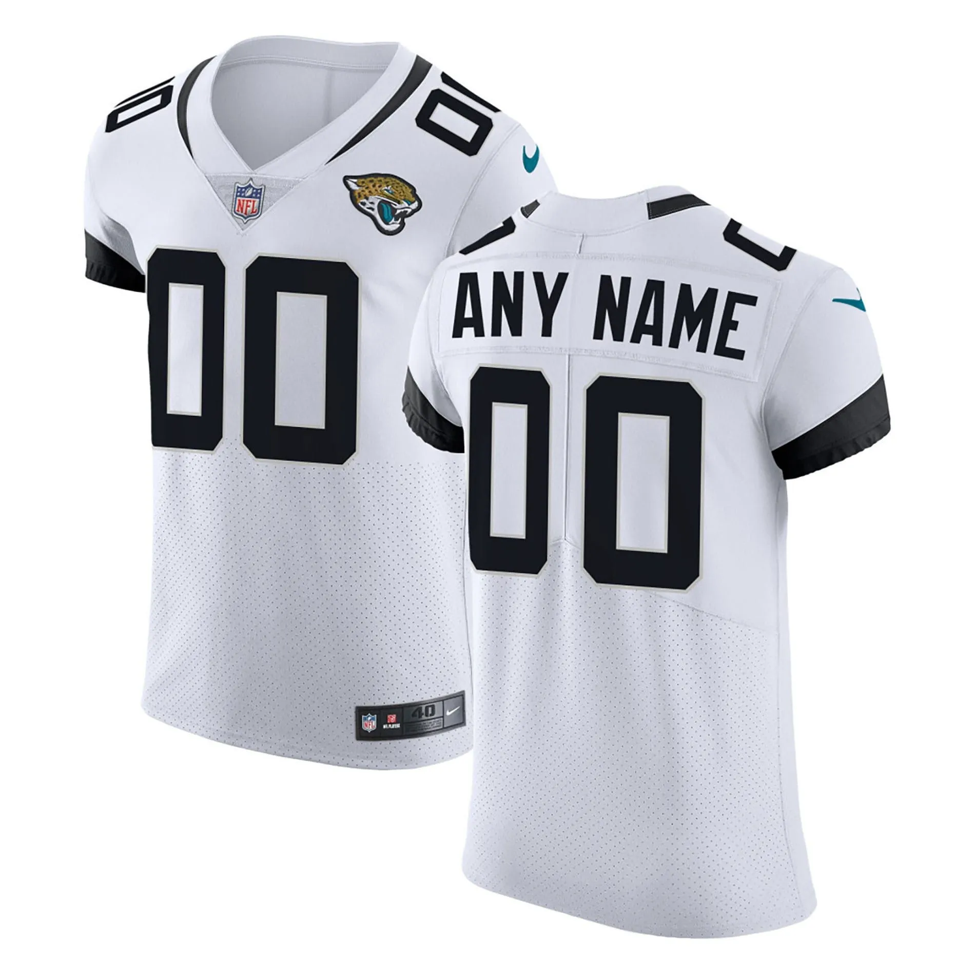 Jacksonville Jaguars  Vapor Untouchable Elite Custom Jersey - White