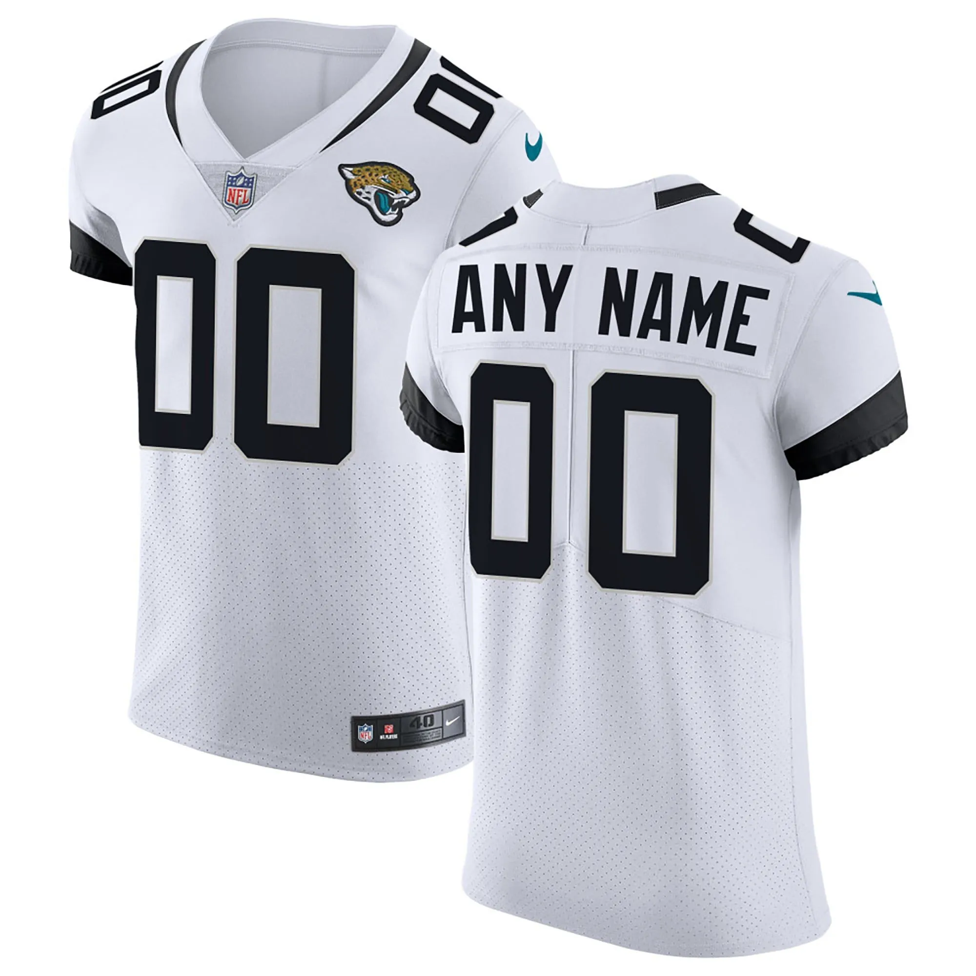 Jacksonville Jaguars  Vapor Untouchable Elite Custom Jersey - White