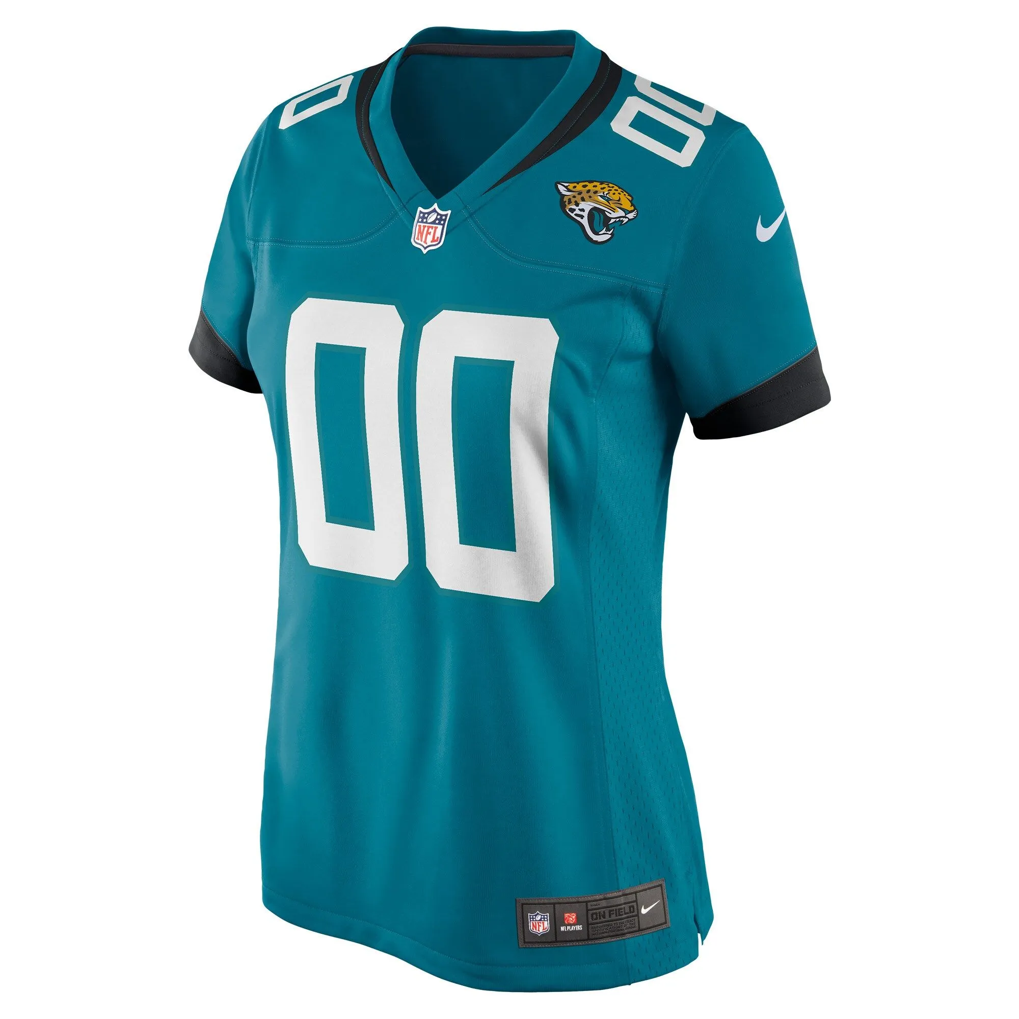 Jacksonville Jaguars  Women's Alternate Custom Jersey - Teal