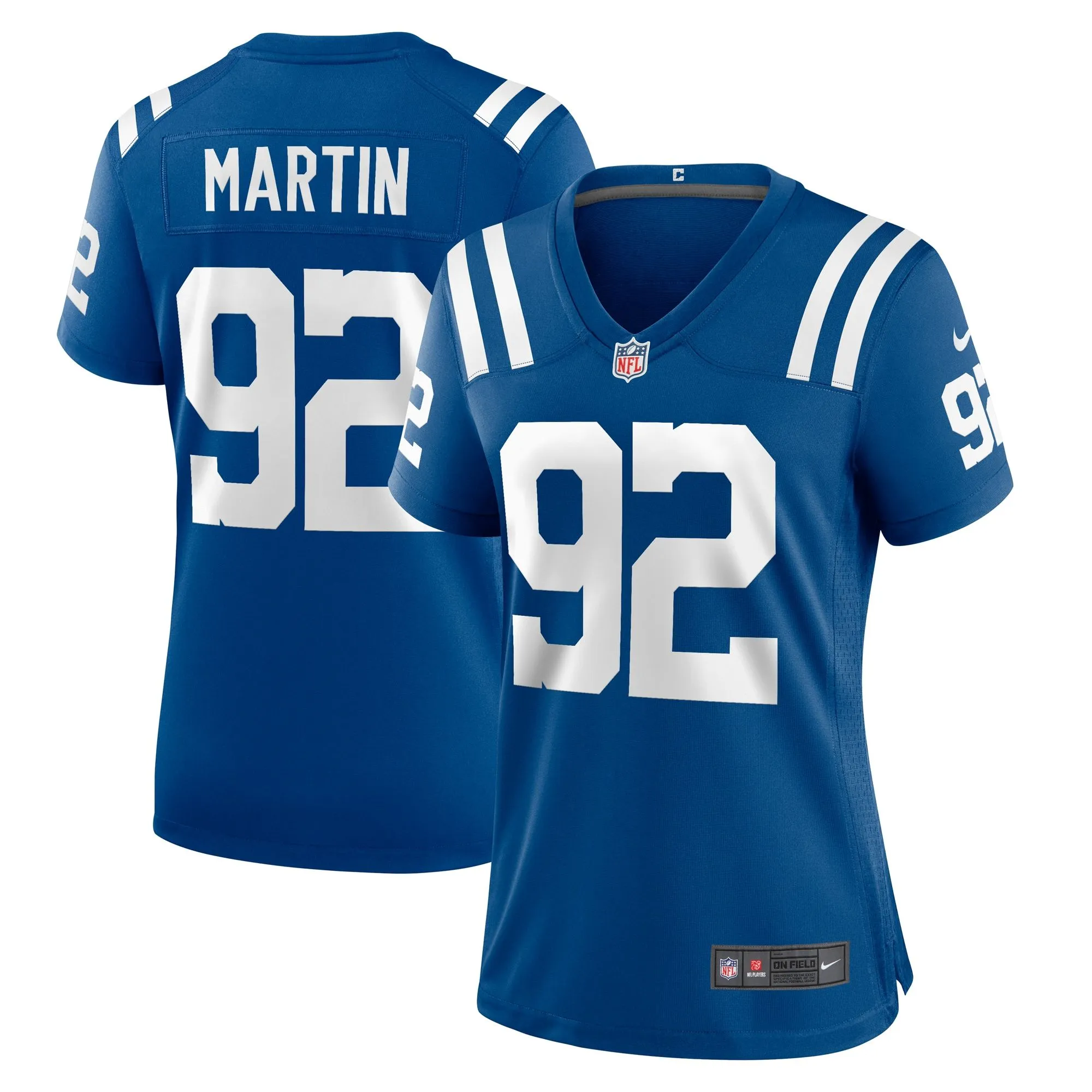 Jacob Martin Indianapolis Colts  Women's Team Game Jersey -  Royal