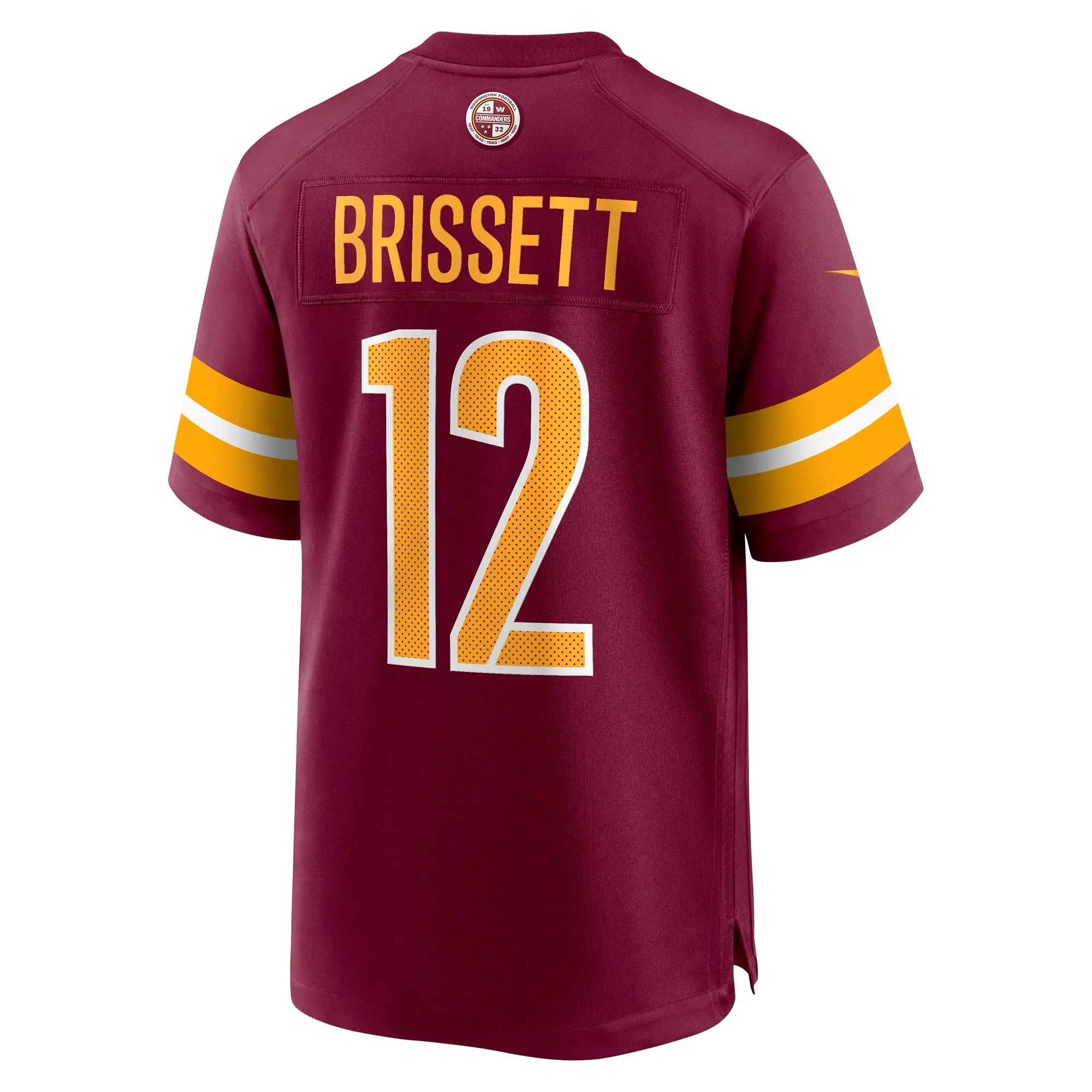 Jacoby Brissett Washington Commanders  Game Player Jersey - Burgundy