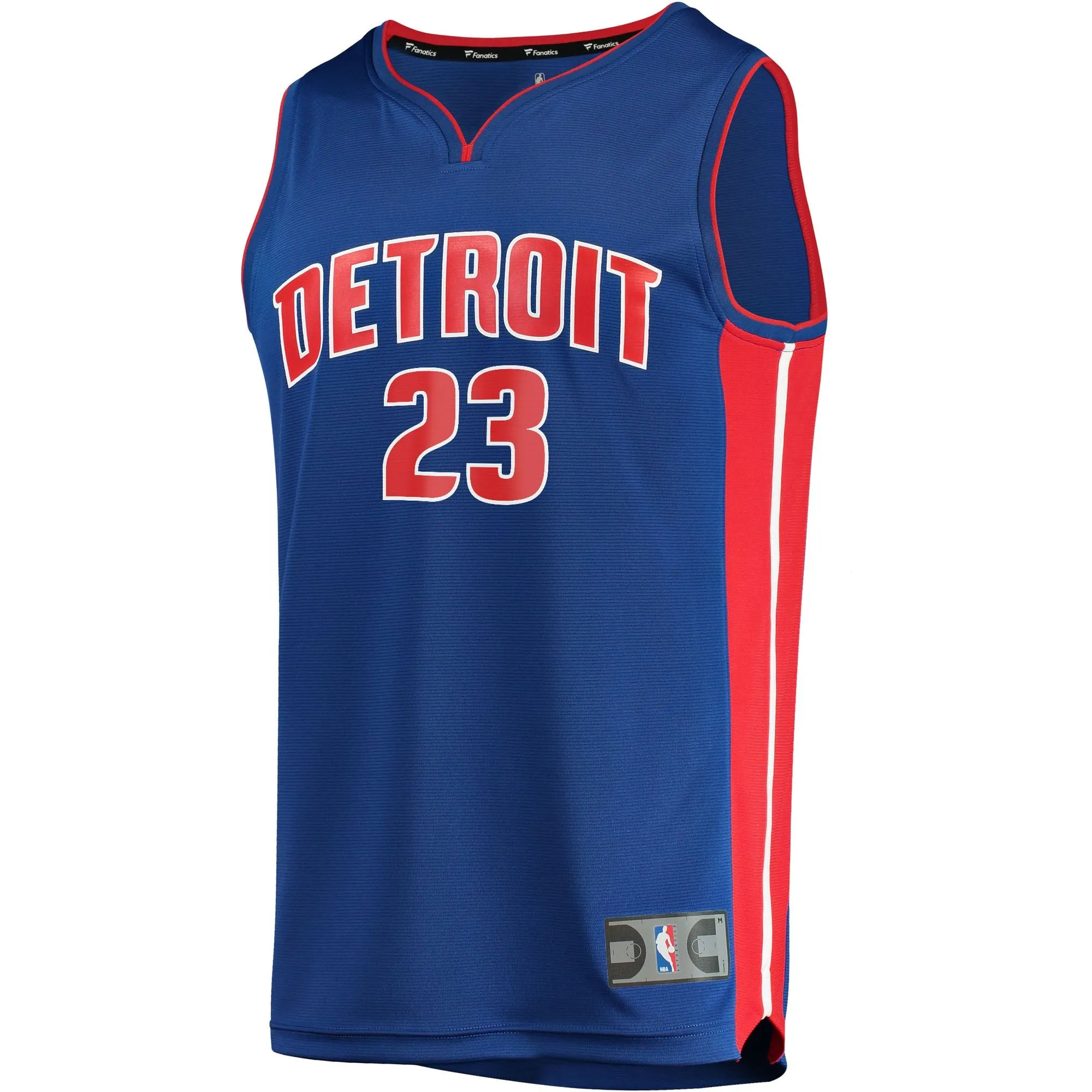 Jaden Ivey Detroit Pistons Fanatics Branded Fast Break Replica Player Jersey - Icon Edition - Blue