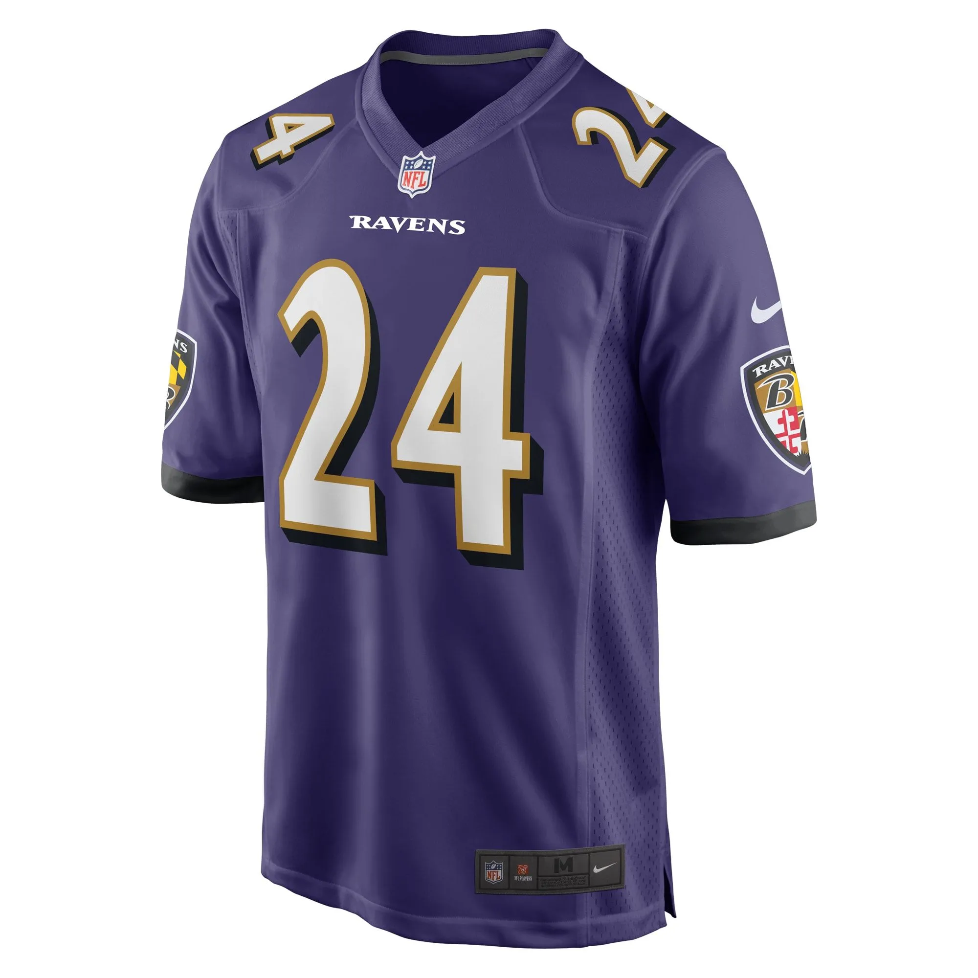 Jadeveon Clowney Baltimore Ravens   Game Jersey -  Purple