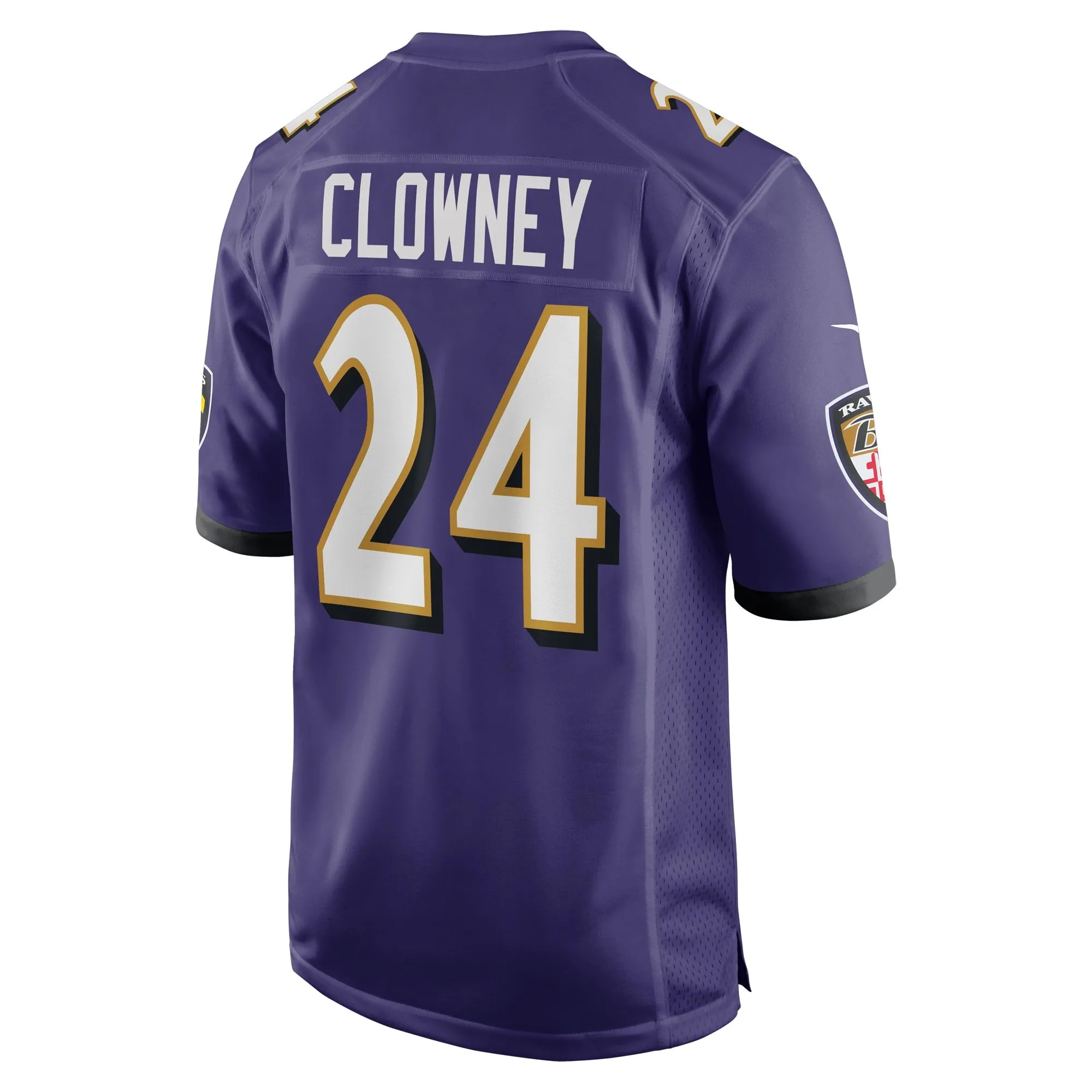 Jadeveon Clowney Baltimore Ravens   Game Jersey -  Purple