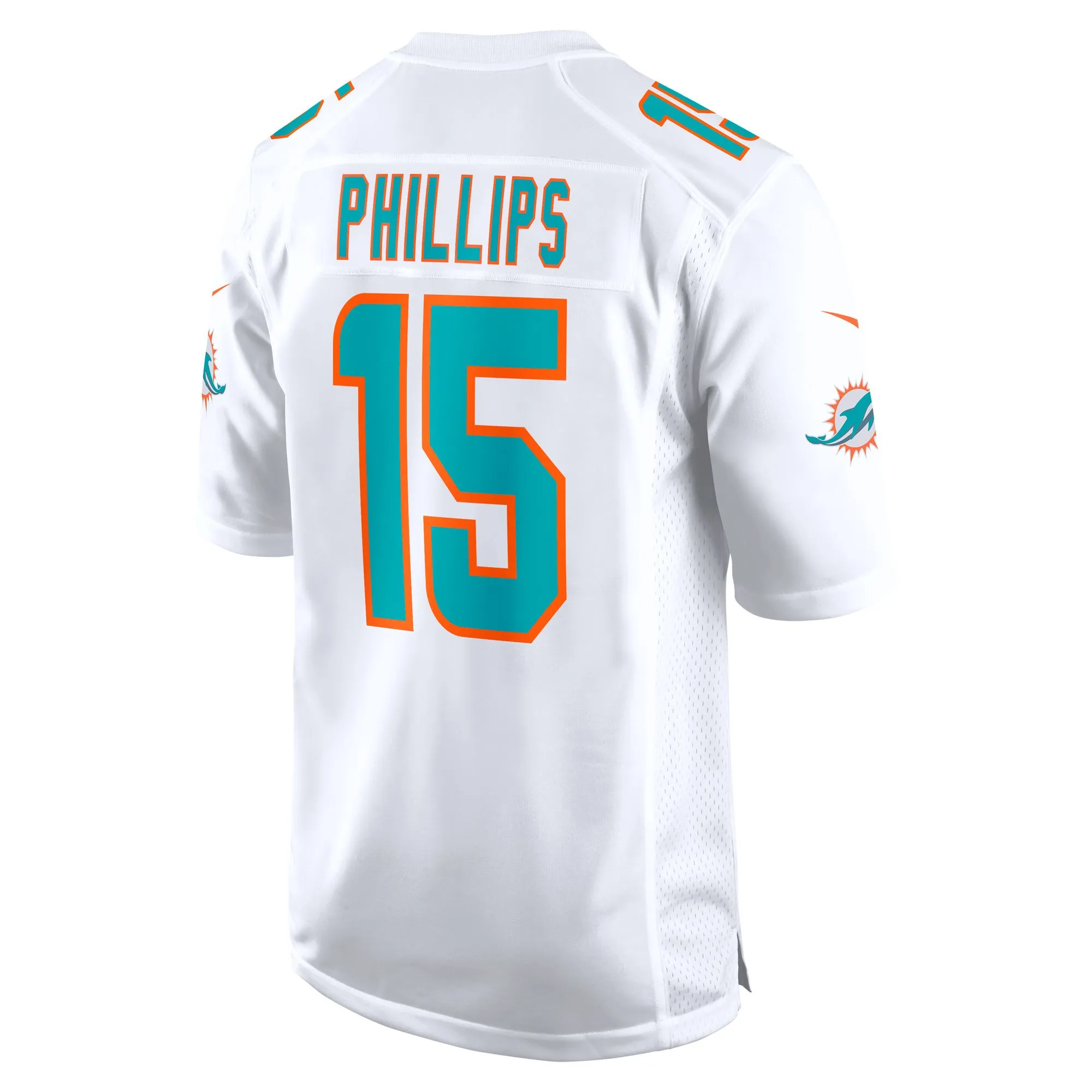 Jaelan Phillips Miami Dolphins   Game Jersey -  White