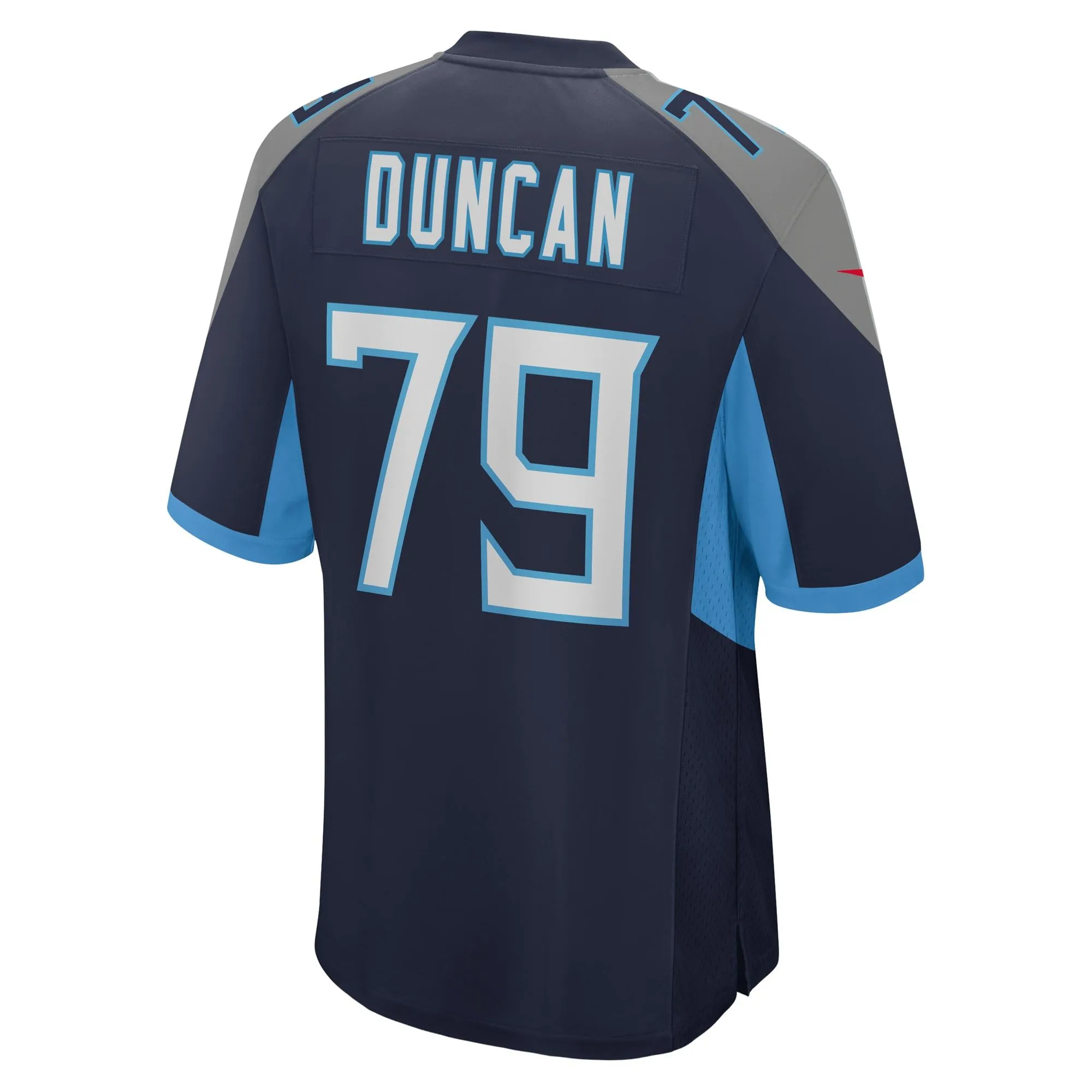 Jaelyn Duncan Tennessee Titans  Team Game Jersey -  Navy