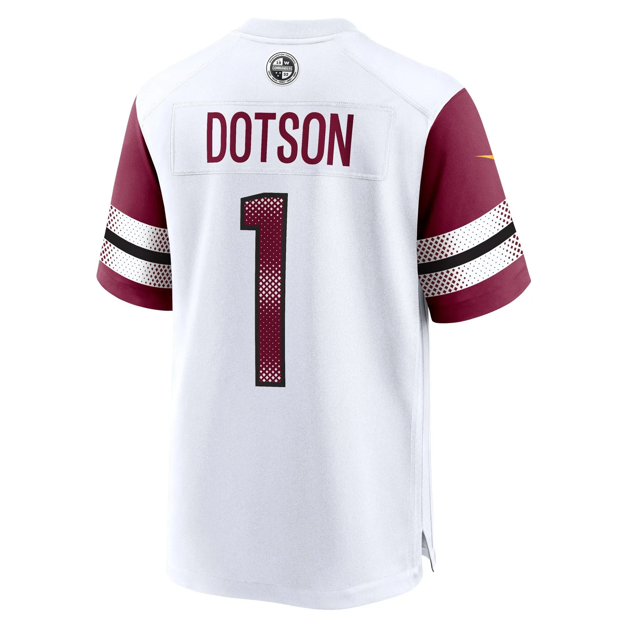 Jahan Dotson Washington Commanders  Game Player Jersey - White