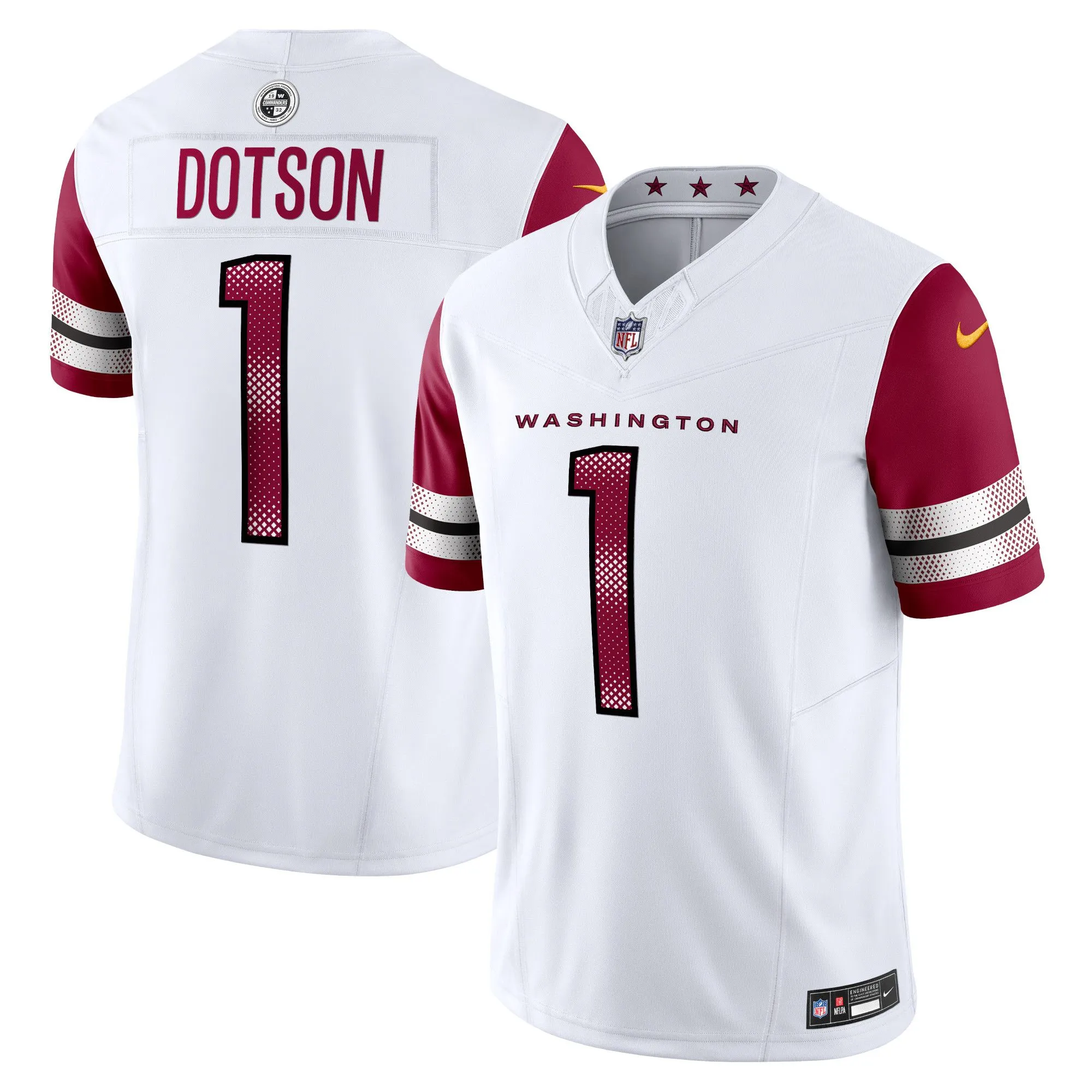 Jahan Dotson Washington Commanders  Vapor F.U.S.E. Limited Jersey - White