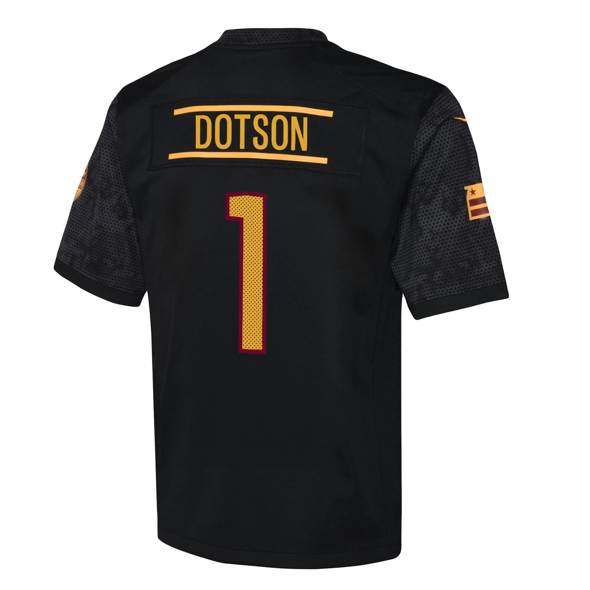 Jahan Dotson Washington Commanders  Youth Game Jersey - Black