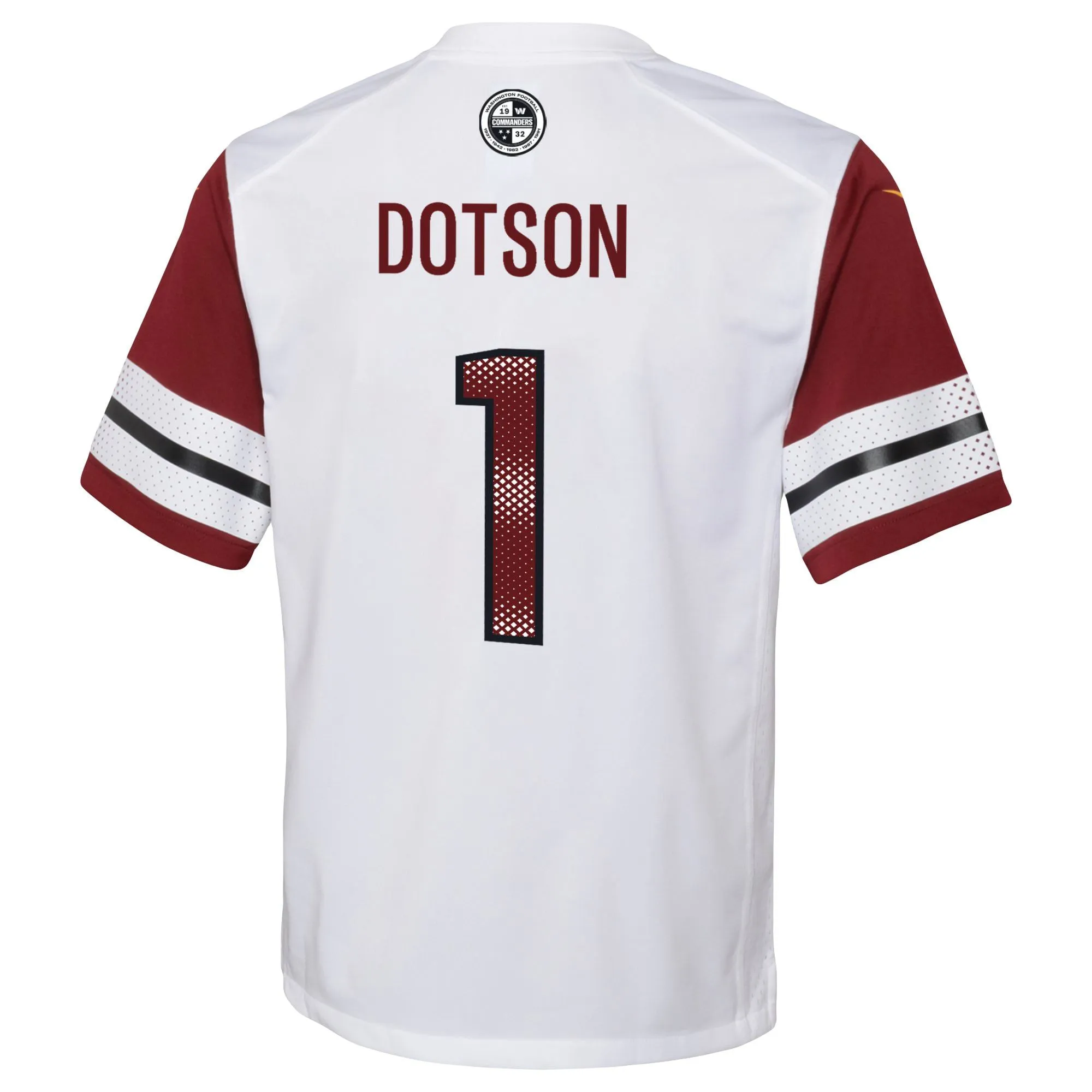 Jahan Dotson Washington Commanders  Youth Game Jersey - White