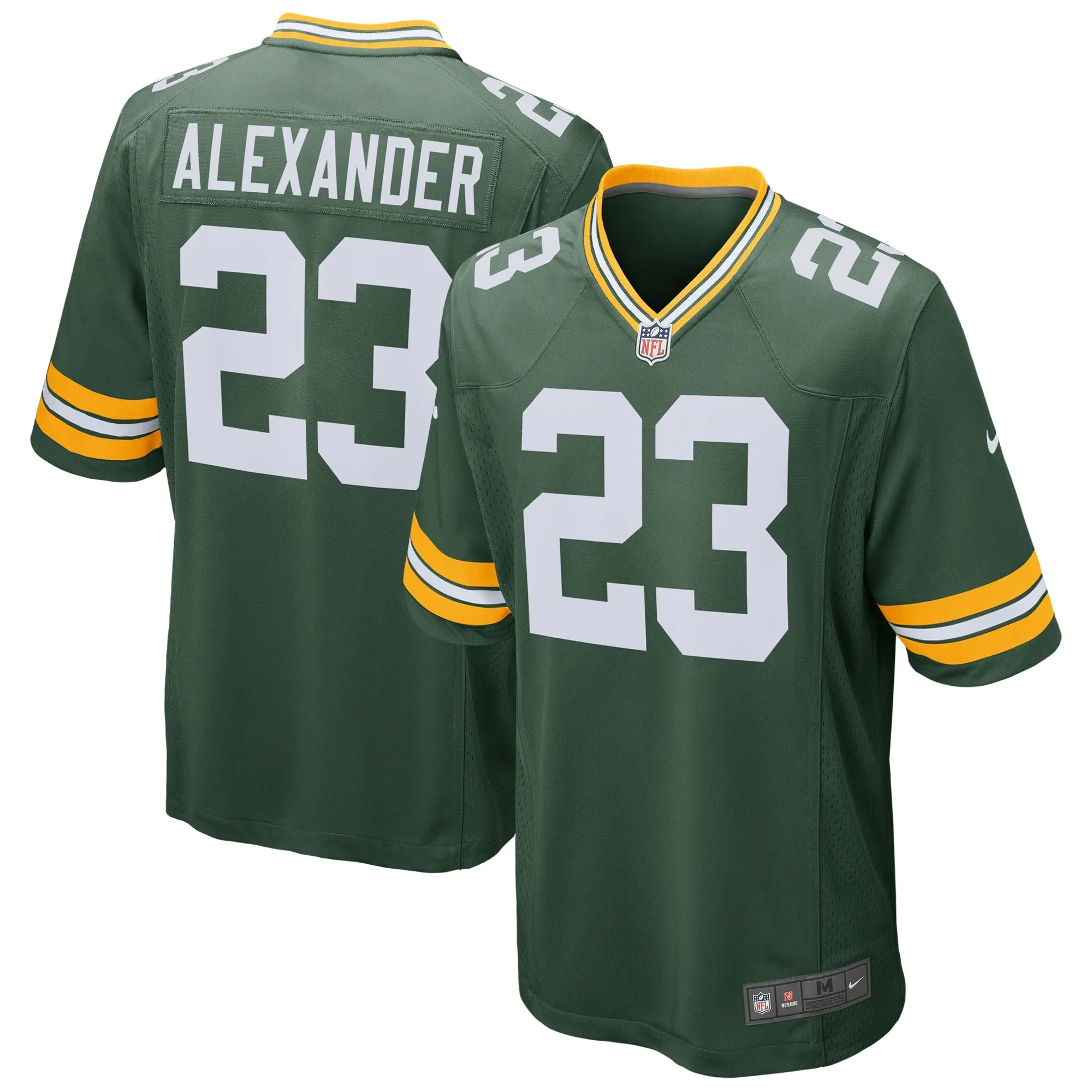 Jaire Alexander Green Bay Packers  Game Jersey - Green