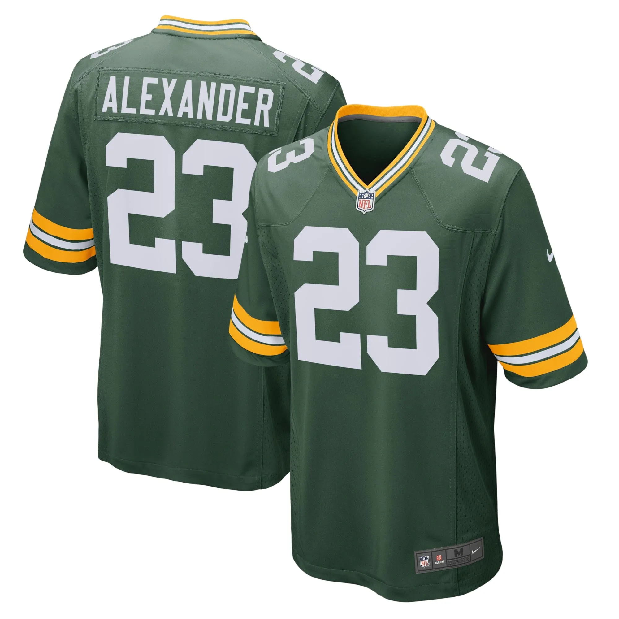 Jaire Alexander Green Bay Packers  Game Team Jersey - Green