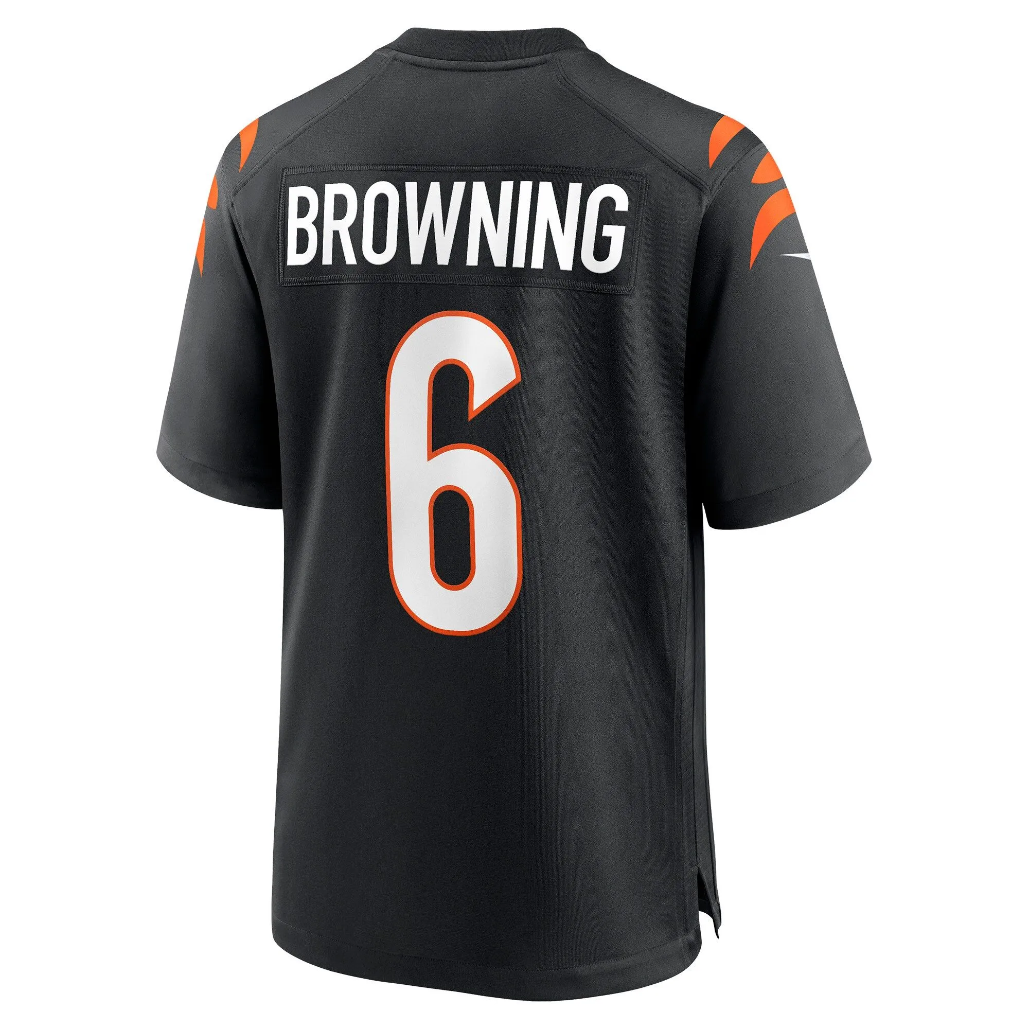 Jake Browning Cincinnati Bengals  Game Jersey - Black