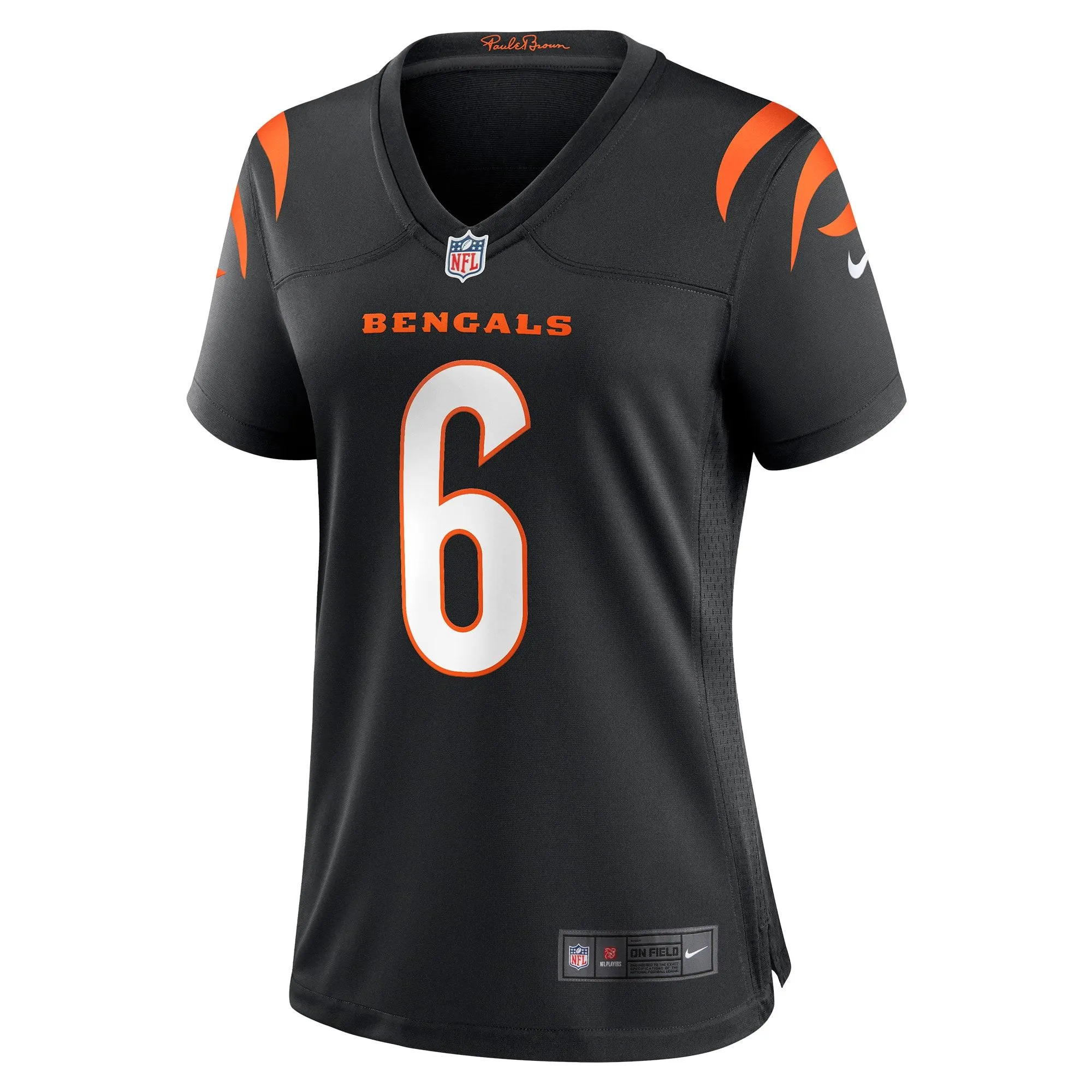 Jake Browning Cincinnati Bengals  Women's Game Jersey - Black