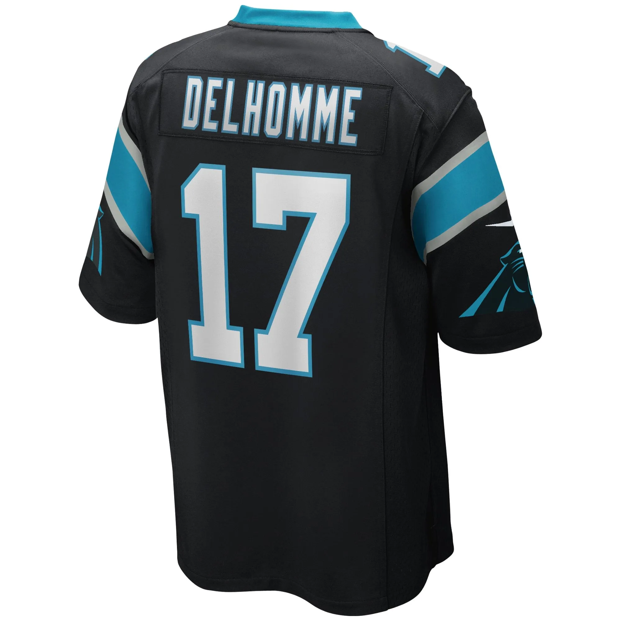 Jake Delhomme Carolina Panthers  Game Retired Player Jersey - Black