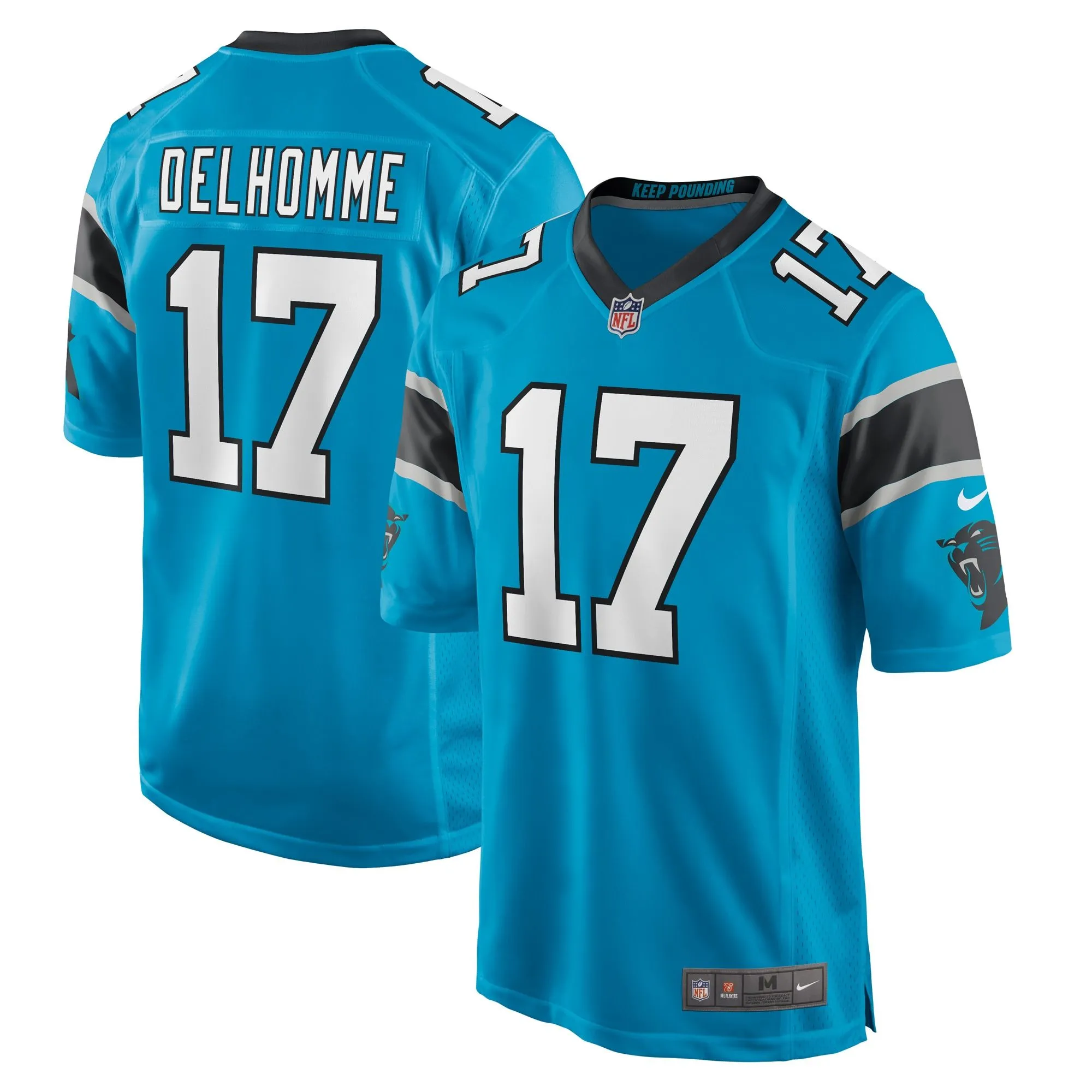 Jake Delhomme Carolina Panthers  Retired Player Jersey - Blue