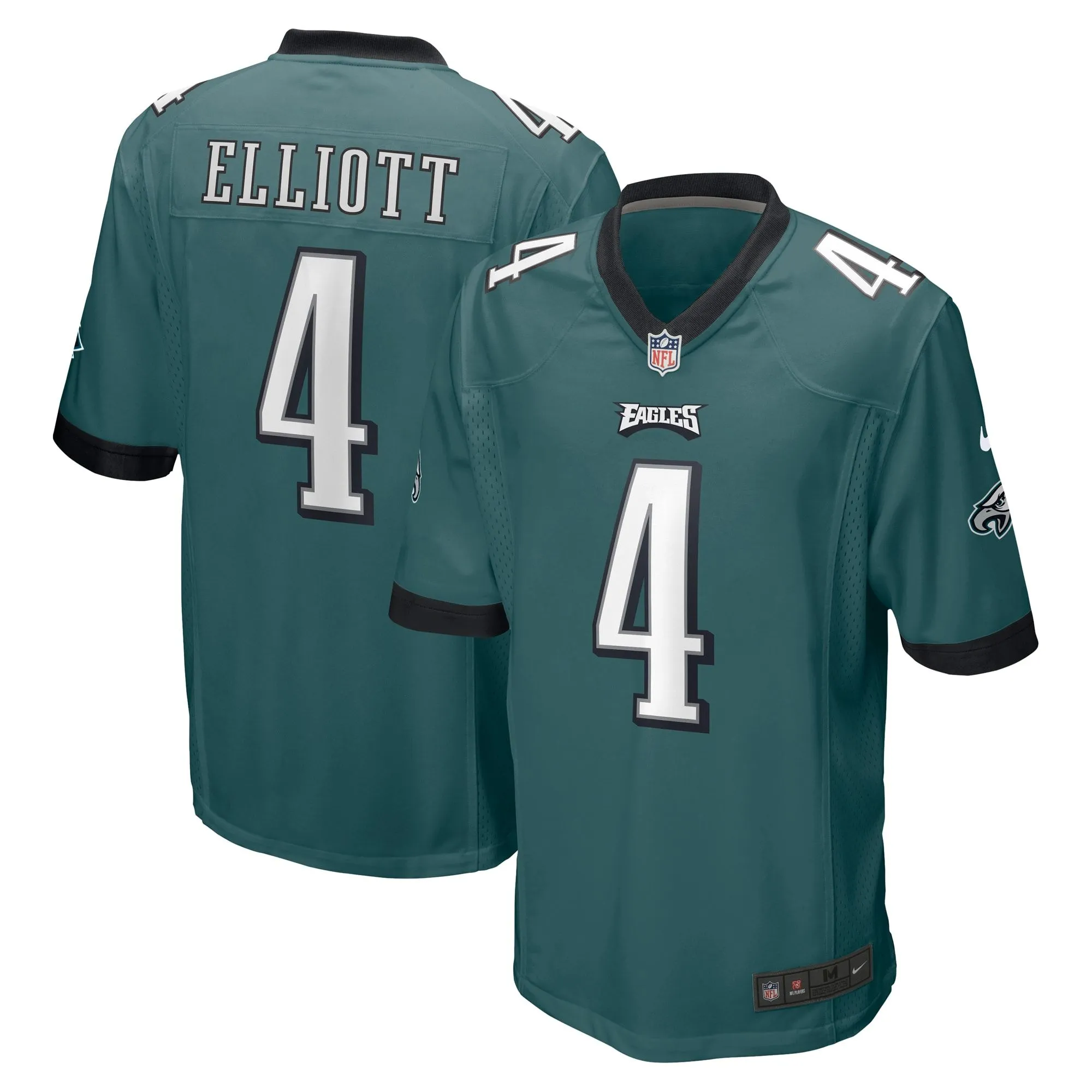 Jake Elliott Philadelphia Eagles  Game Jersey - Midnight Green