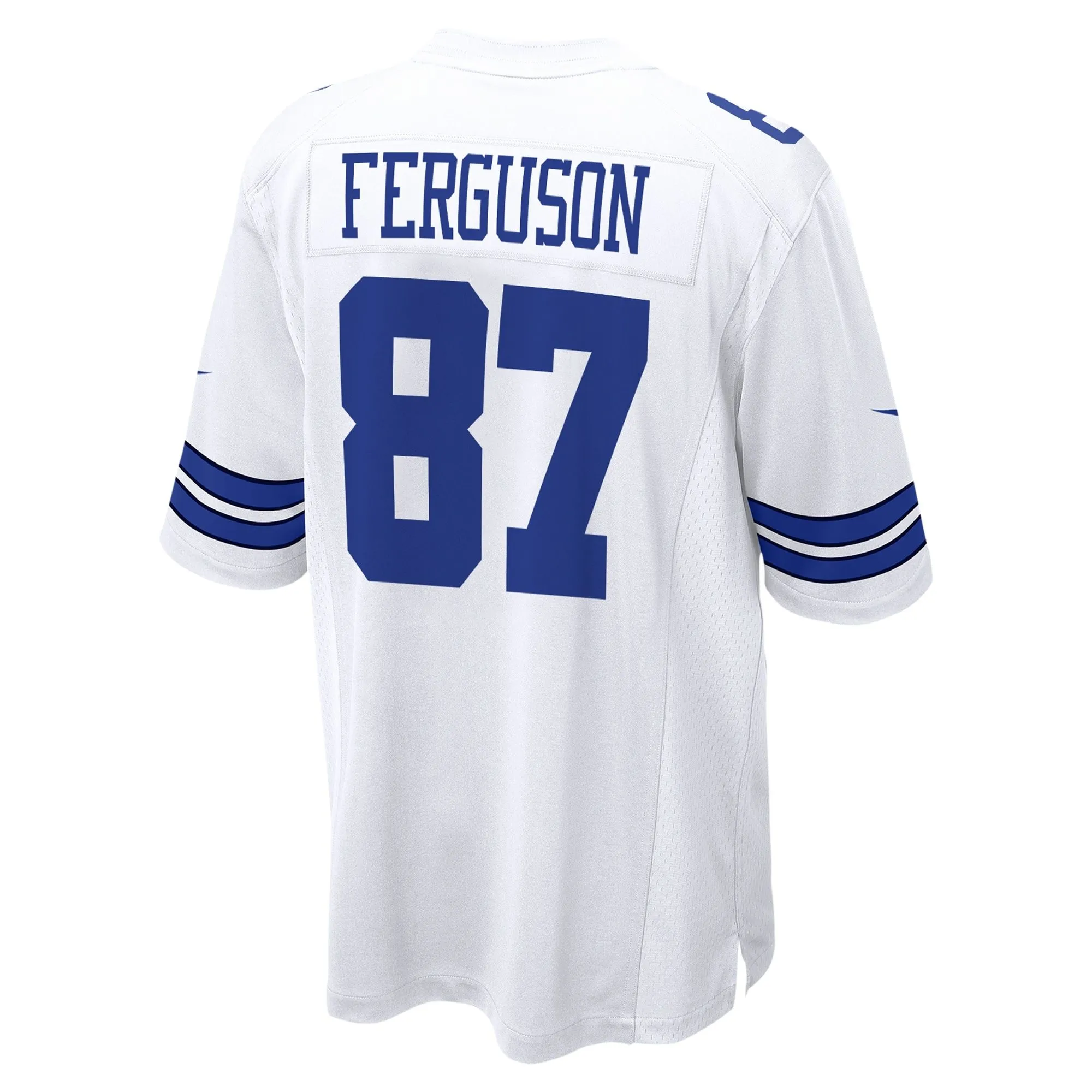 Jake Ferguson Dallas Cowboys  Game Jersey - White