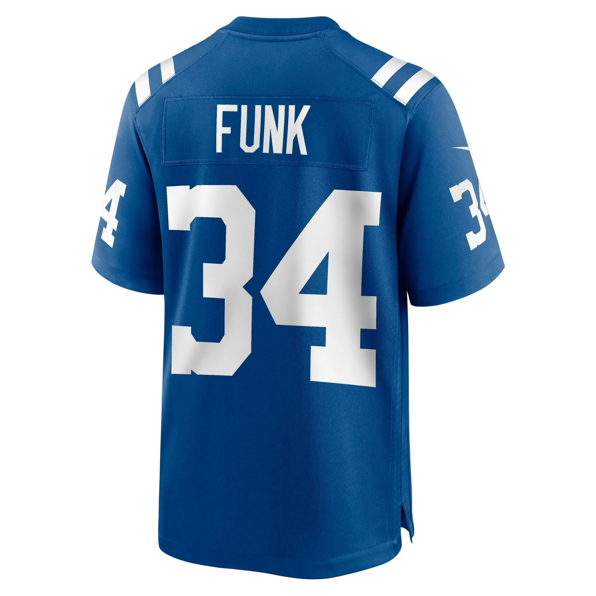 Jake Funk Indianapolis Colts  Team Game Jersey -  Royal