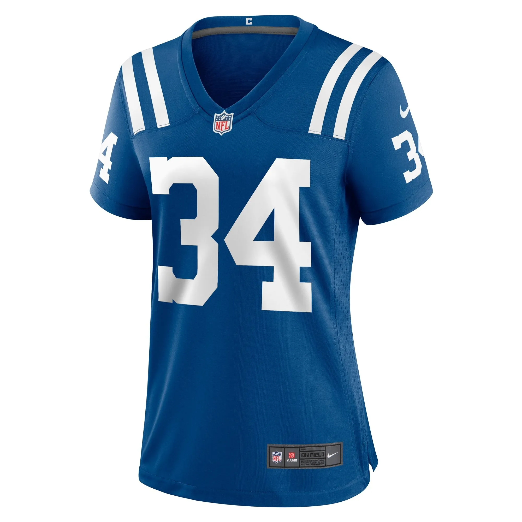 Jake Funk Indianapolis Colts  Women's Team Game Jersey -  Royal