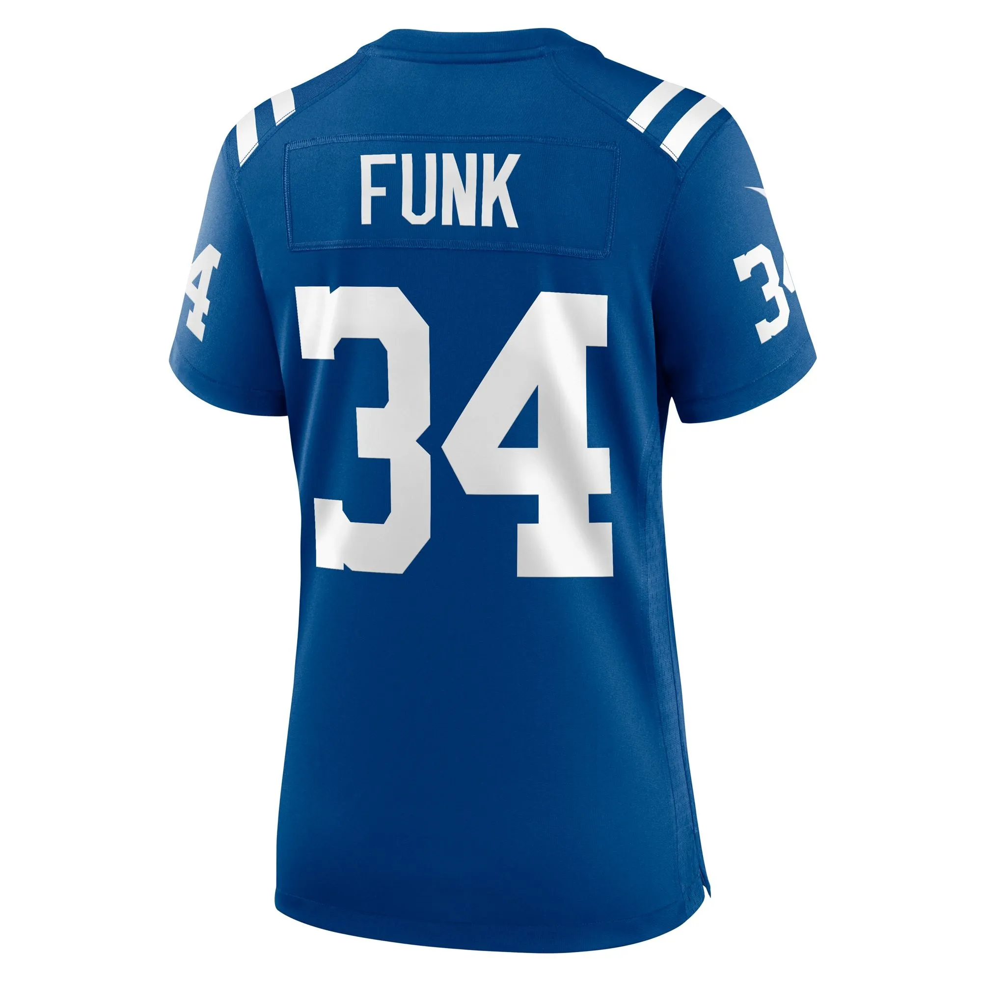 Jake Funk Indianapolis Colts  Women's Team Game Jersey -  Royal