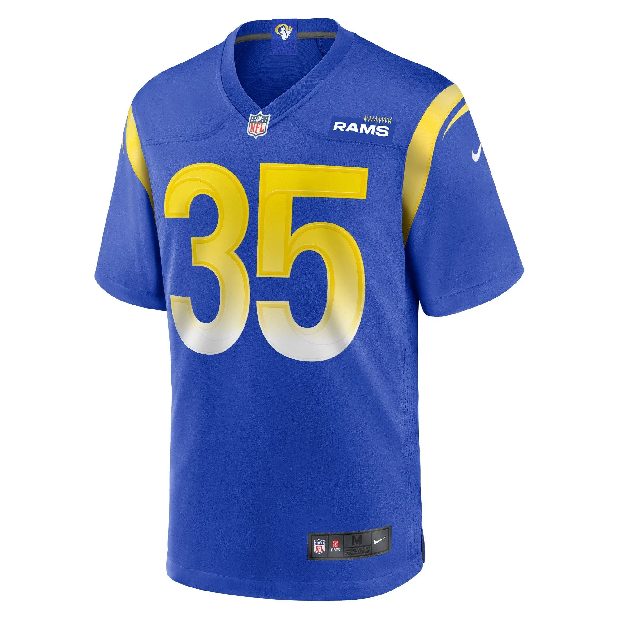 Jake Hummel Los Angeles Rams  Game Player Jersey - Royal