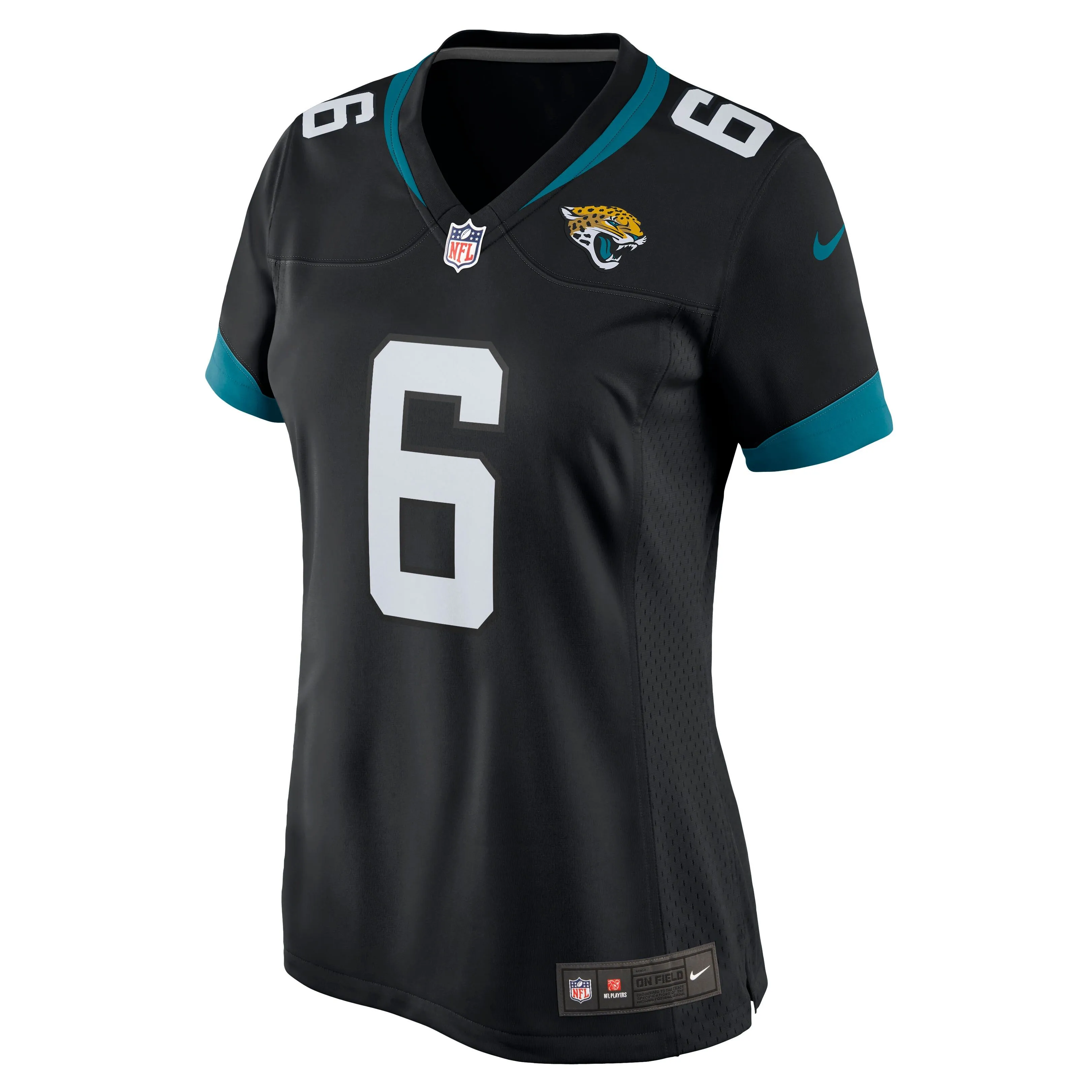 Jake Luton Jacksonville Jaguars  Women's Game Jersey - Black