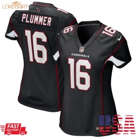 Jake Plummer Arizona Cardinals  Women's Retired Game Jersey   Black