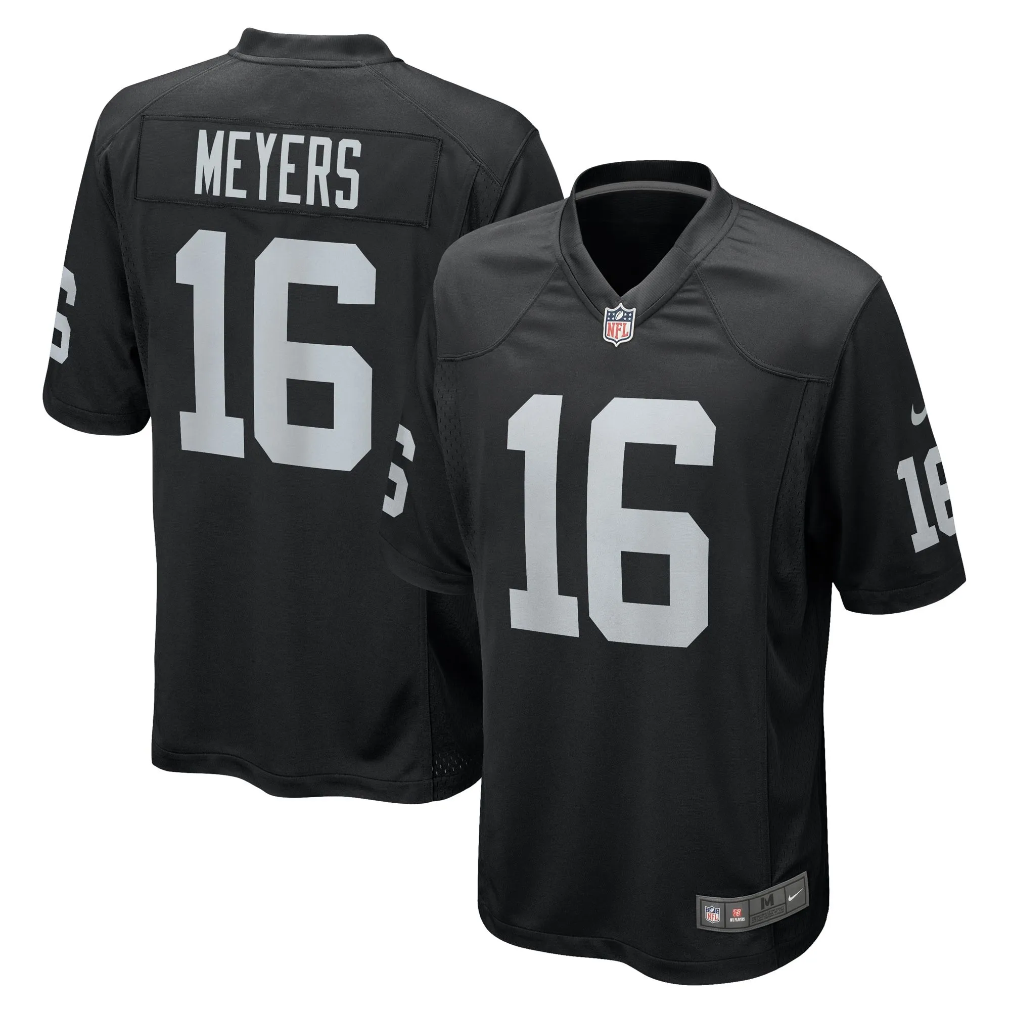 Jakobi Meyers Las Vegas Raiders  Game Player Jersey - Black