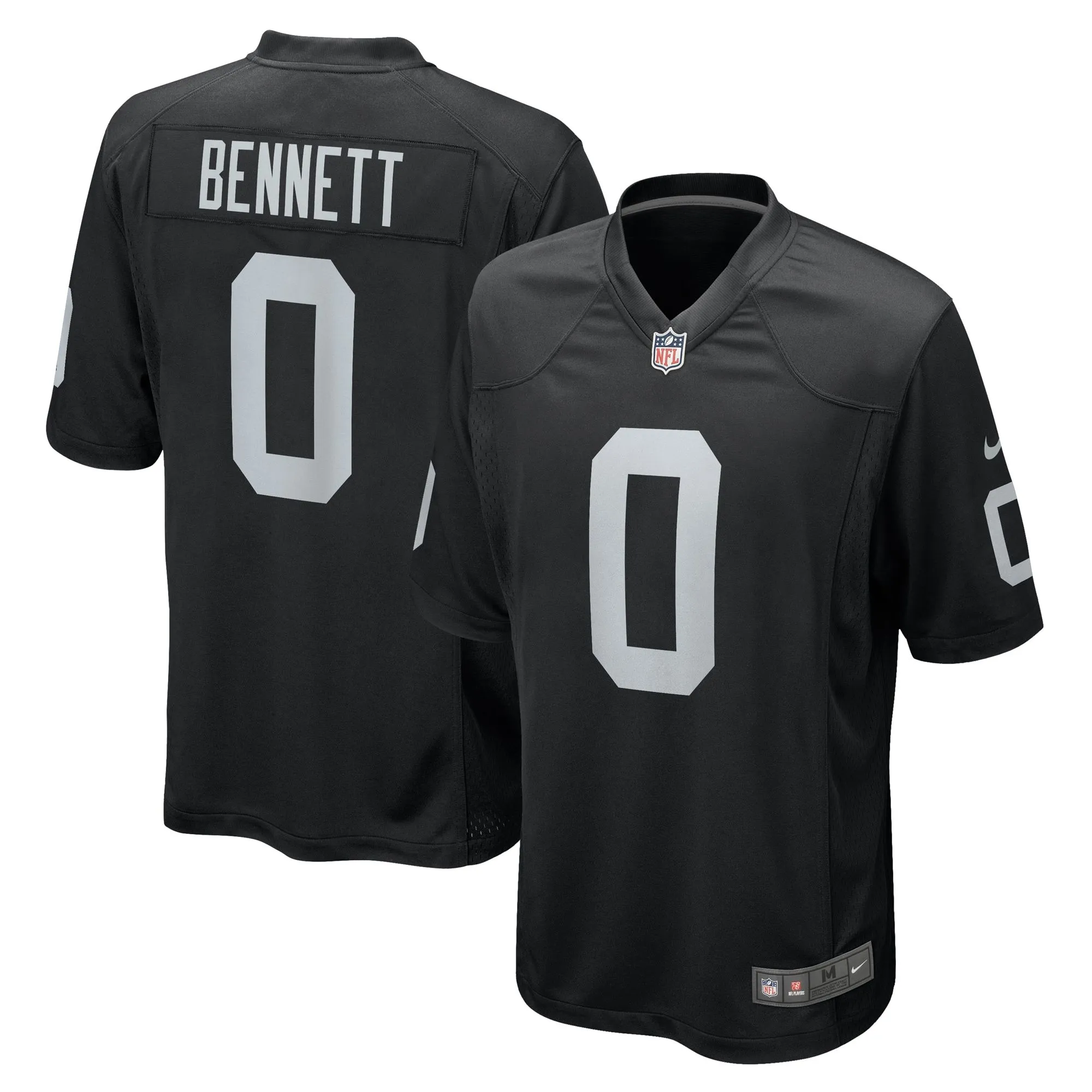 Jakorian Bennett Las Vegas Raiders  Team Game Jersey -  Black