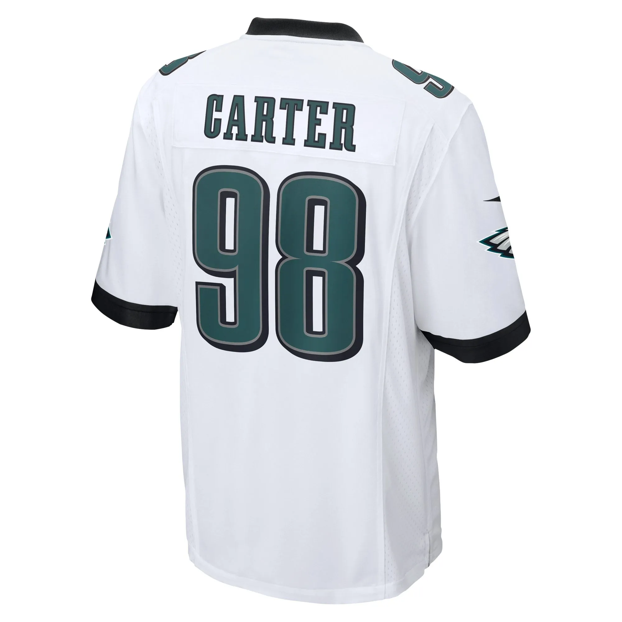 Jalen Carter Philadelphia Eagles   Game Jersey -  White