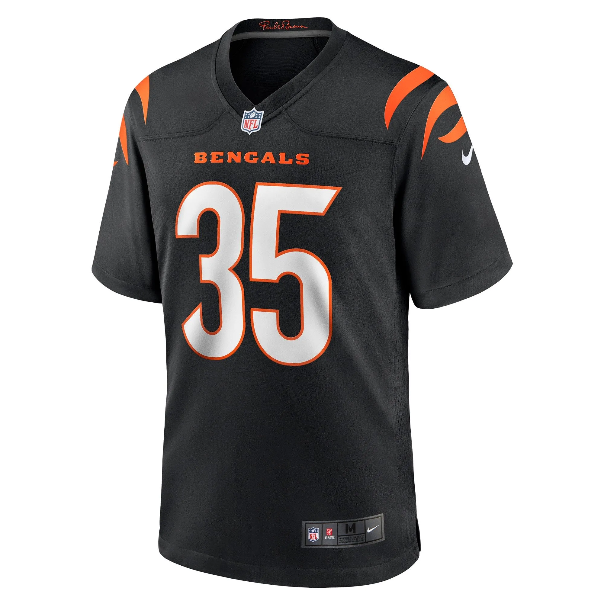 Jalen Davis Cincinnati Bengals  Game Player Jersey - Black