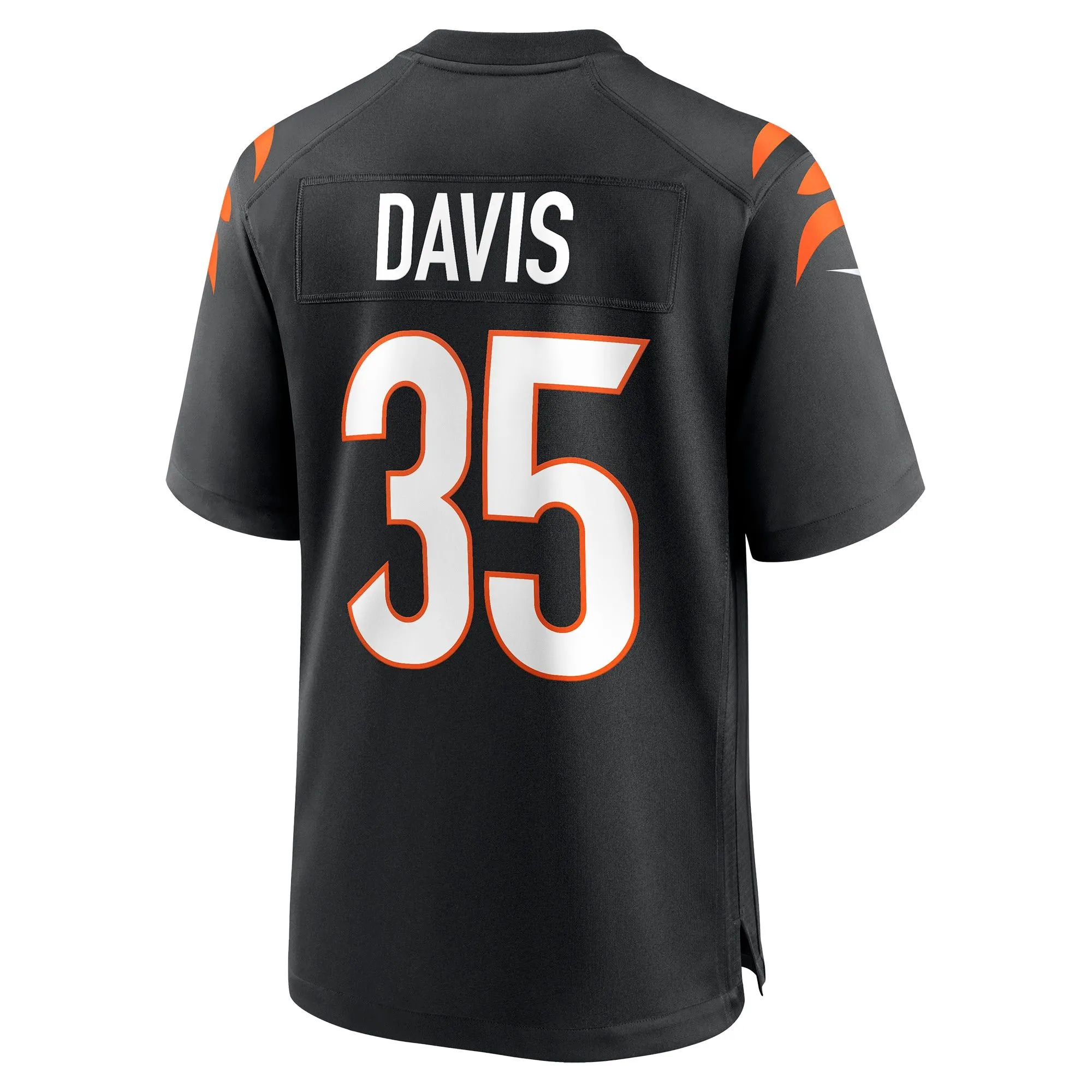 Jalen Davis Cincinnati Bengals  Game Player Jersey - Black