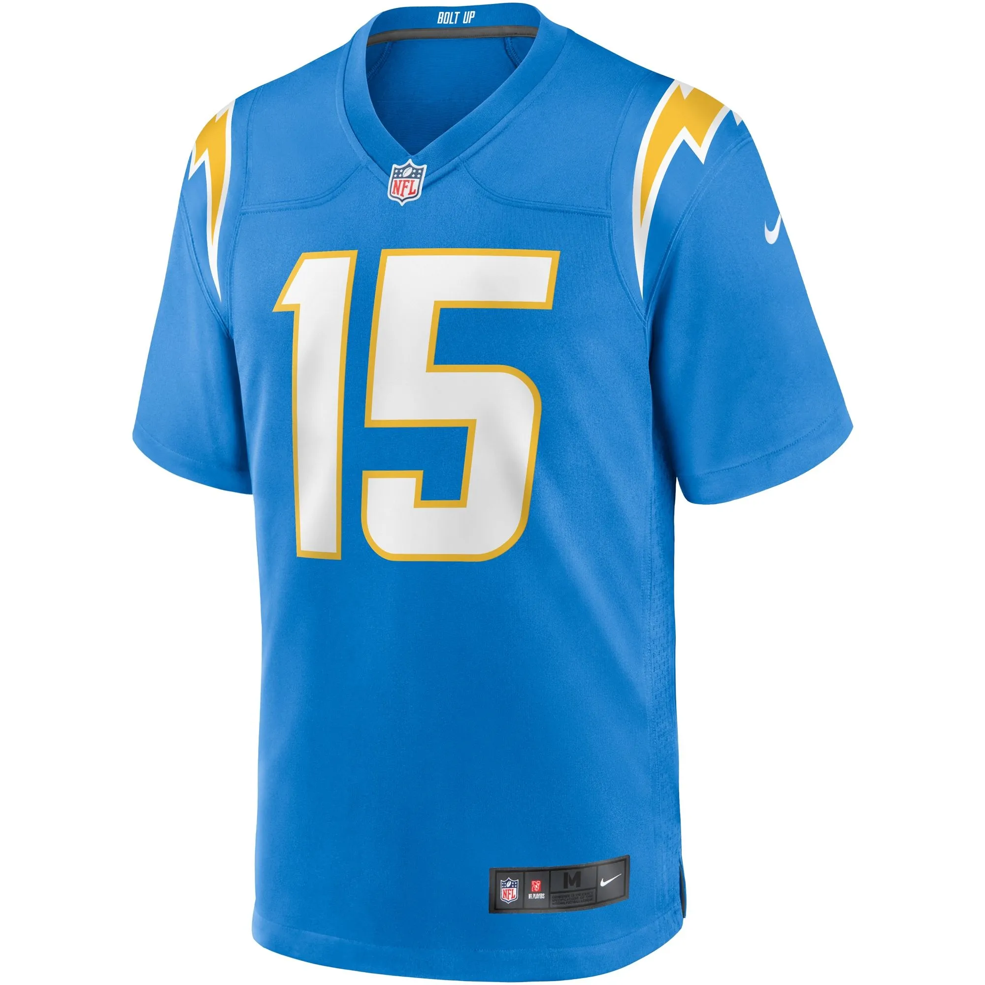 Jalen Guyton Los Angeles Chargers  Game Player Jersey - Powder Blue