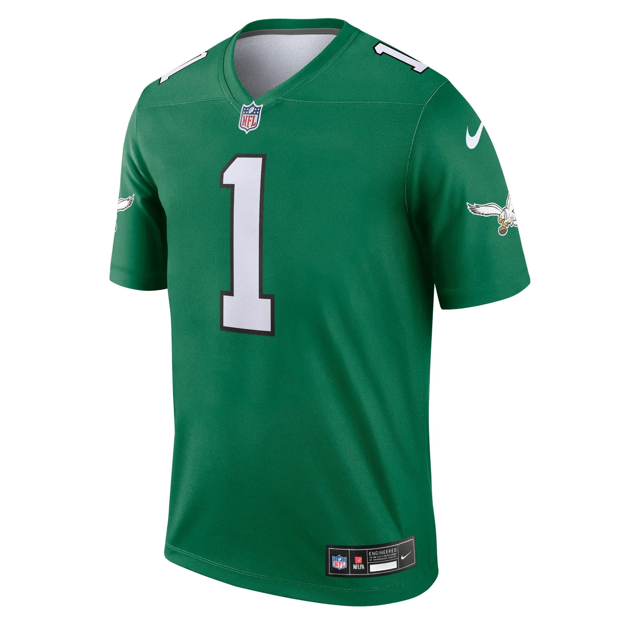 Jalen Hurts Philadelphia Eagles  Alternate Legend Player Jersey - Kelly Green